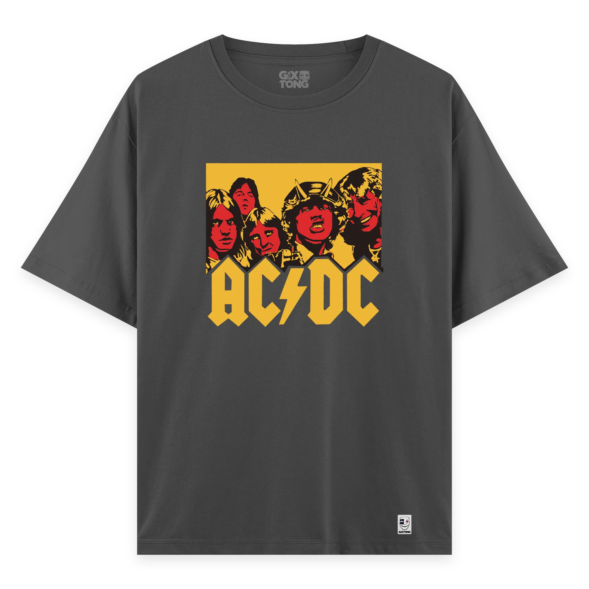ACDC - Oversize Bol Kalıp T-shirt