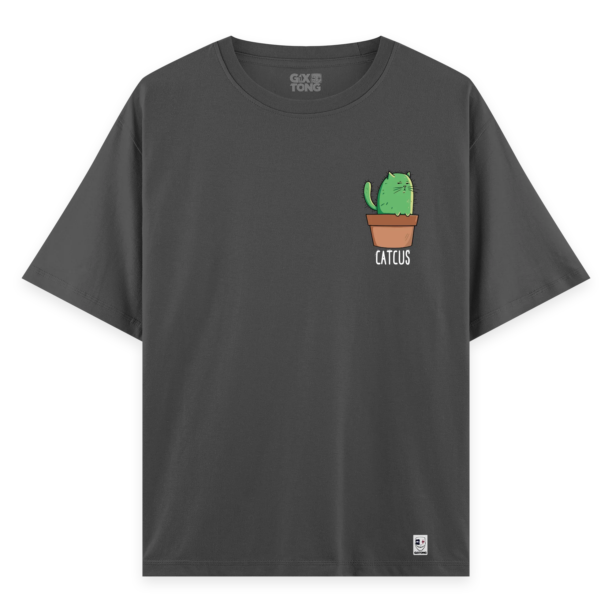 Catcus - Oversize Bol Kalıp T-shirt