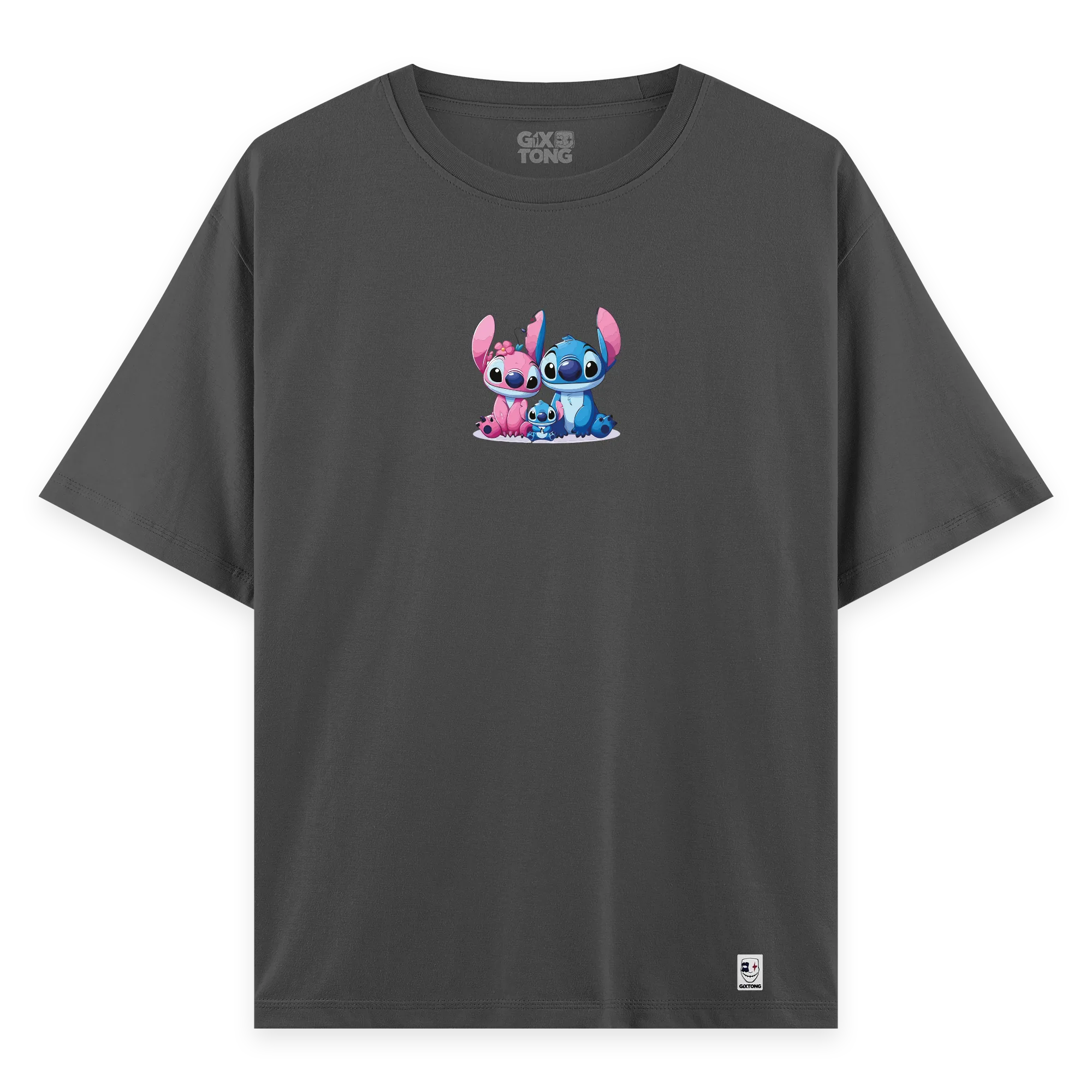 Stitc Family - Oversize Bol Kalıp T-shirt