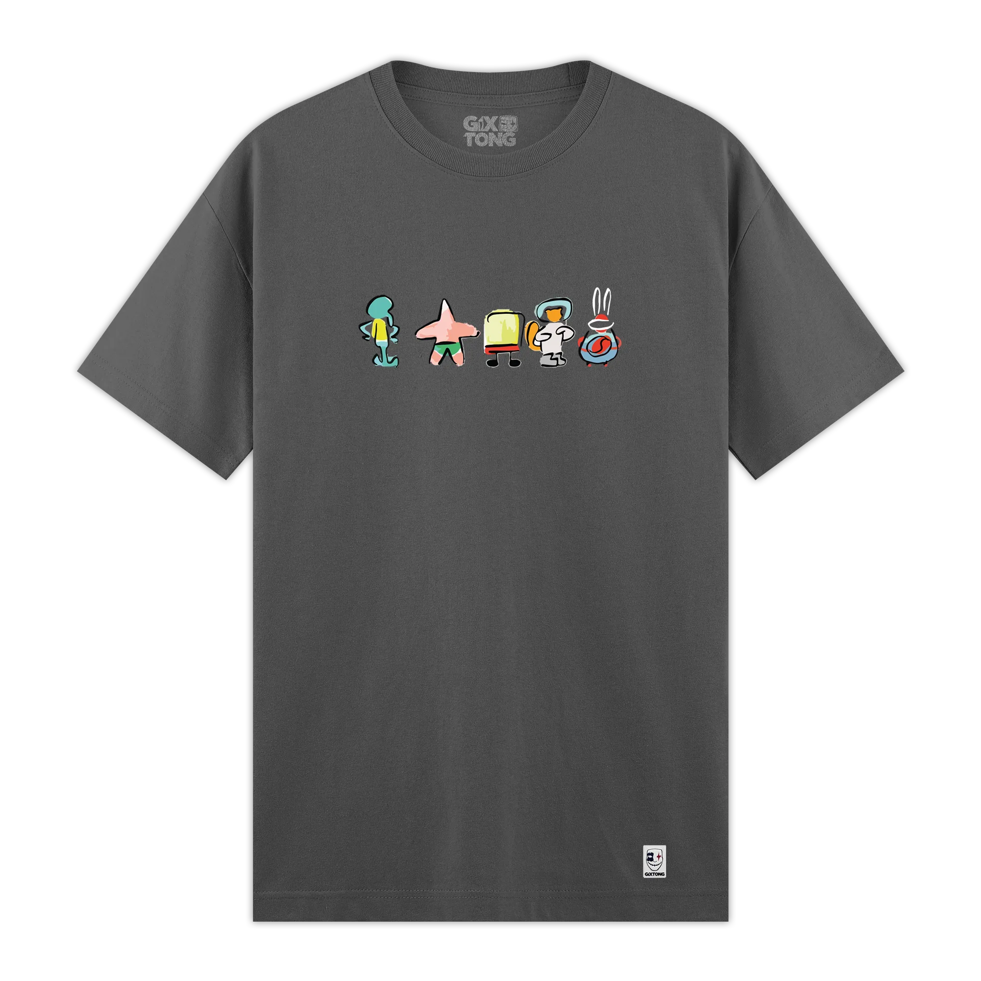 Sponge Family - Regular Fit Kalıp T-shirt