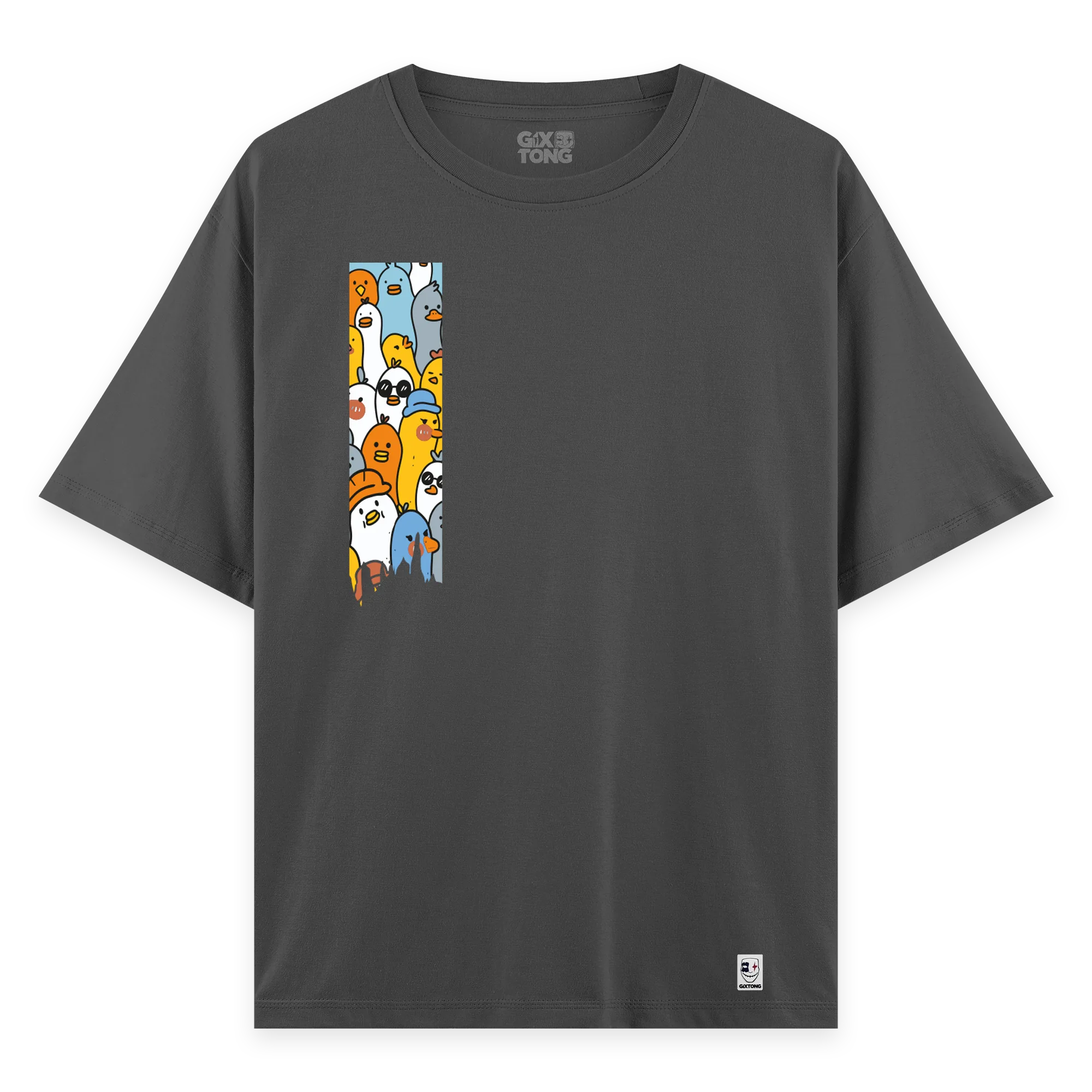 Quack - Oversize Bol Kalıp T-shirt