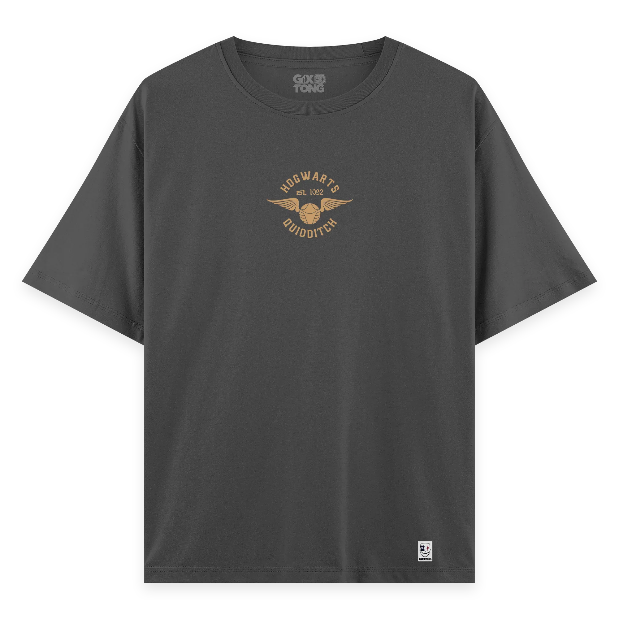 Hogwarts - Oversize Bol Kalıp T-shirt