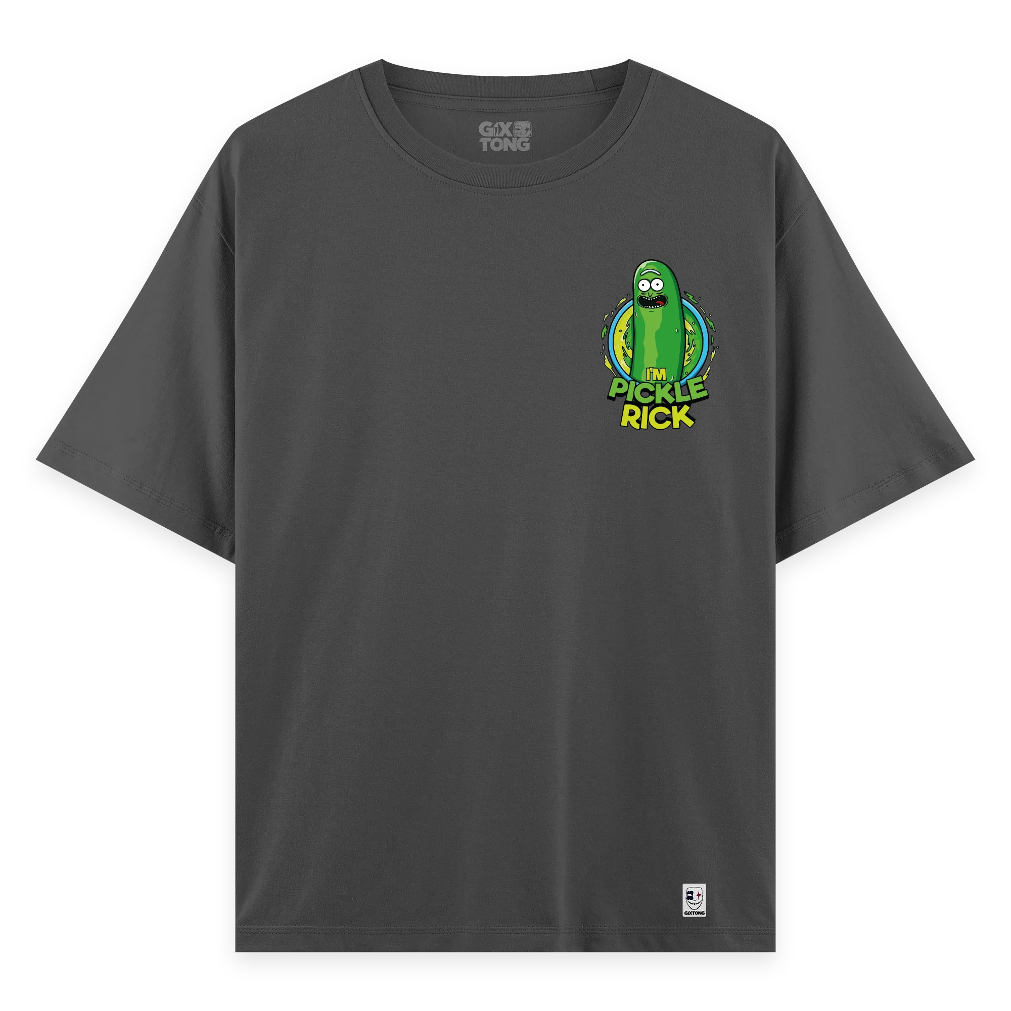 Pickle Rick - Oversize Bol Kalıp T-shirt
