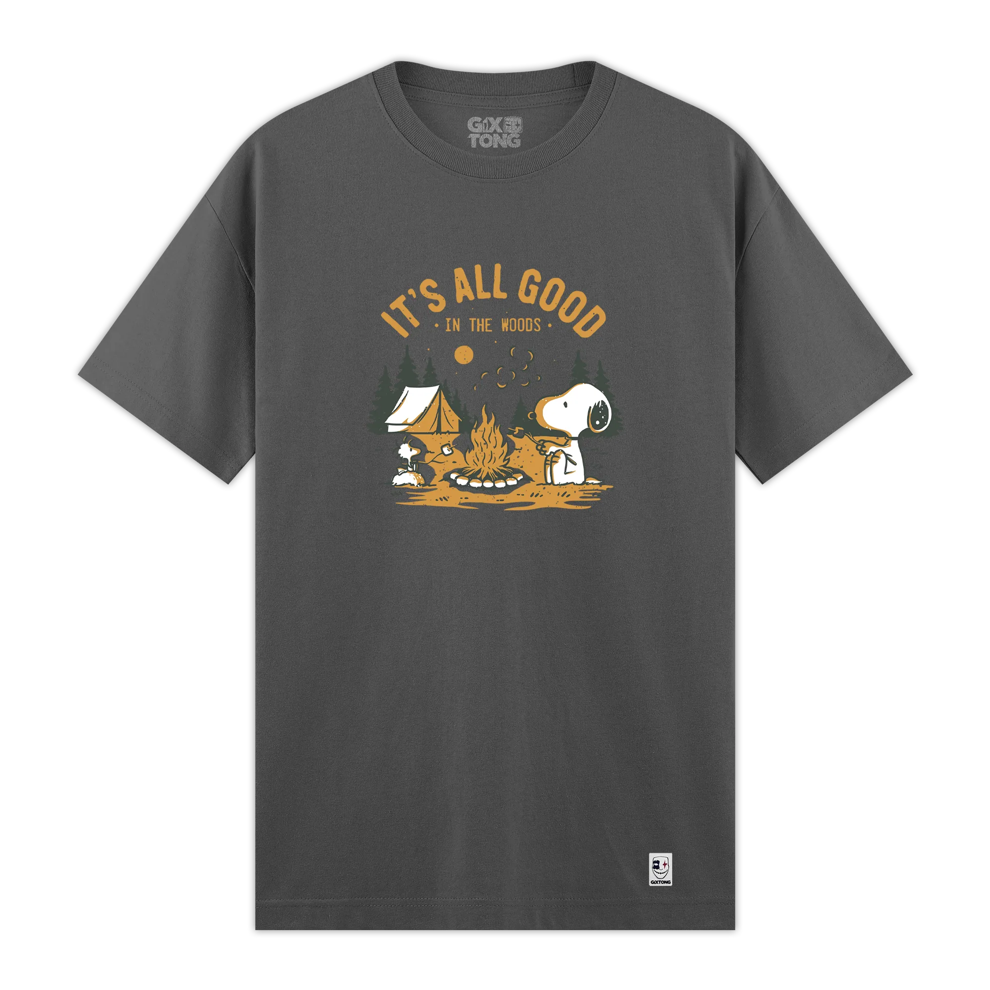 Camp Snoopy - Regular Fit Kalıp T-shirt