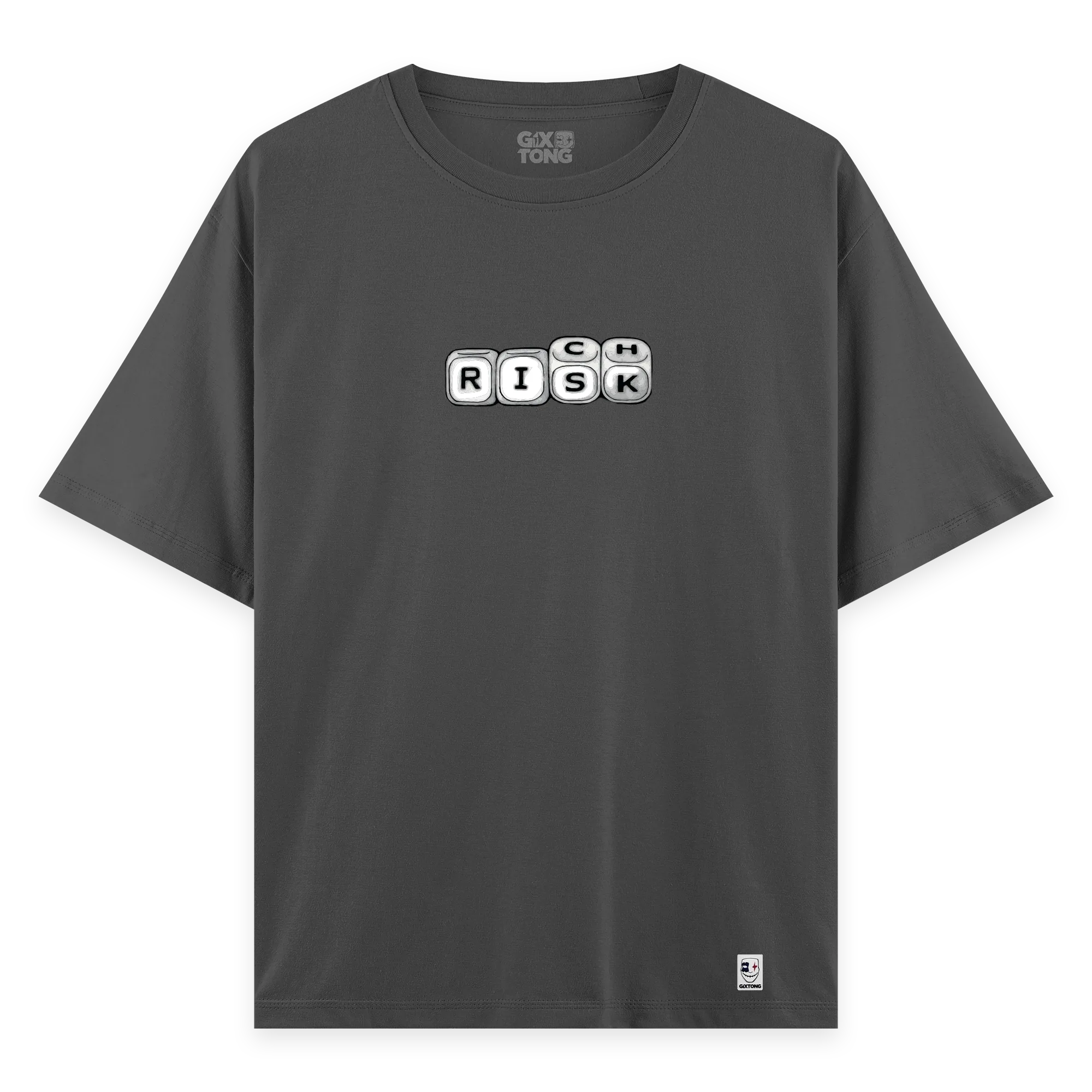 Risk - Oversize Bol Kalıp T-shirt