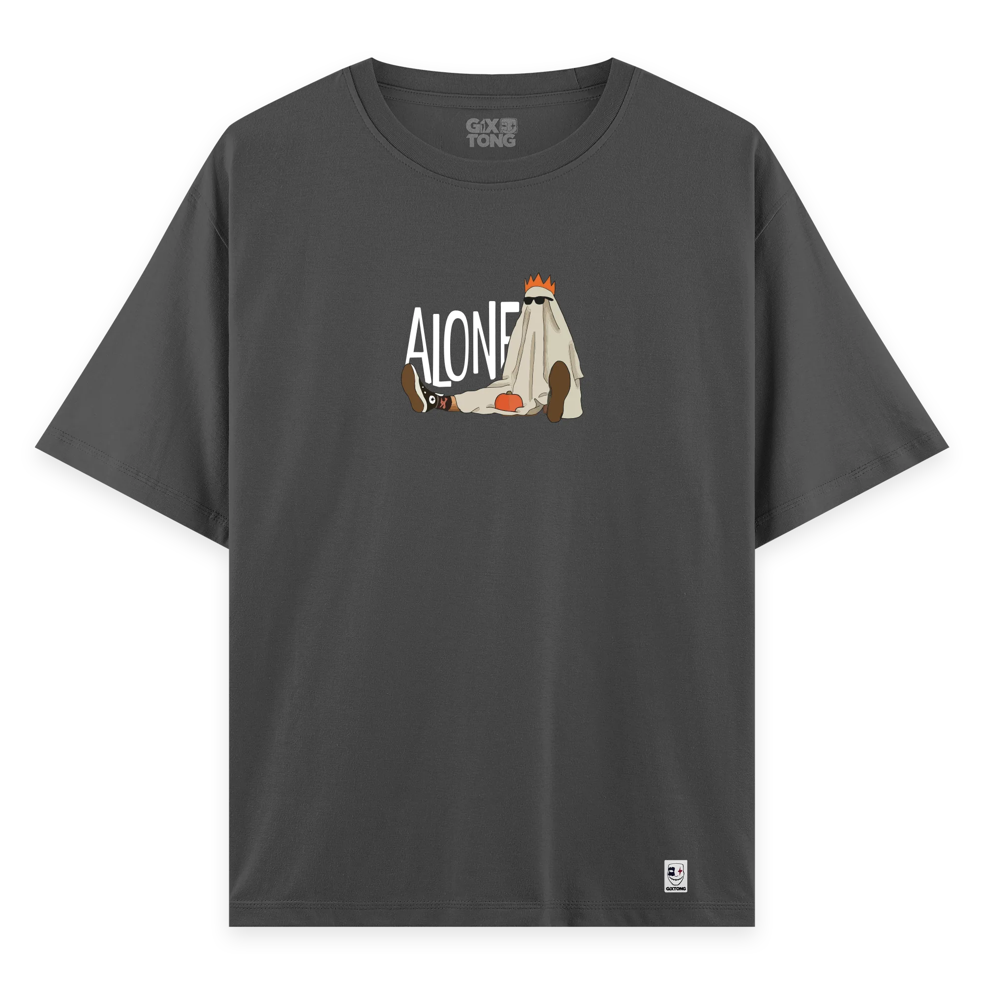 Alone - Oversize Bol Kalıp T-shirt