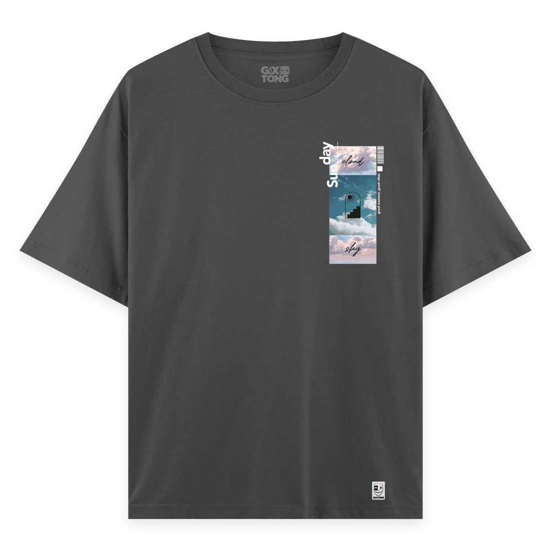 Sunday - Oversize Bol Kalıp T-shirt