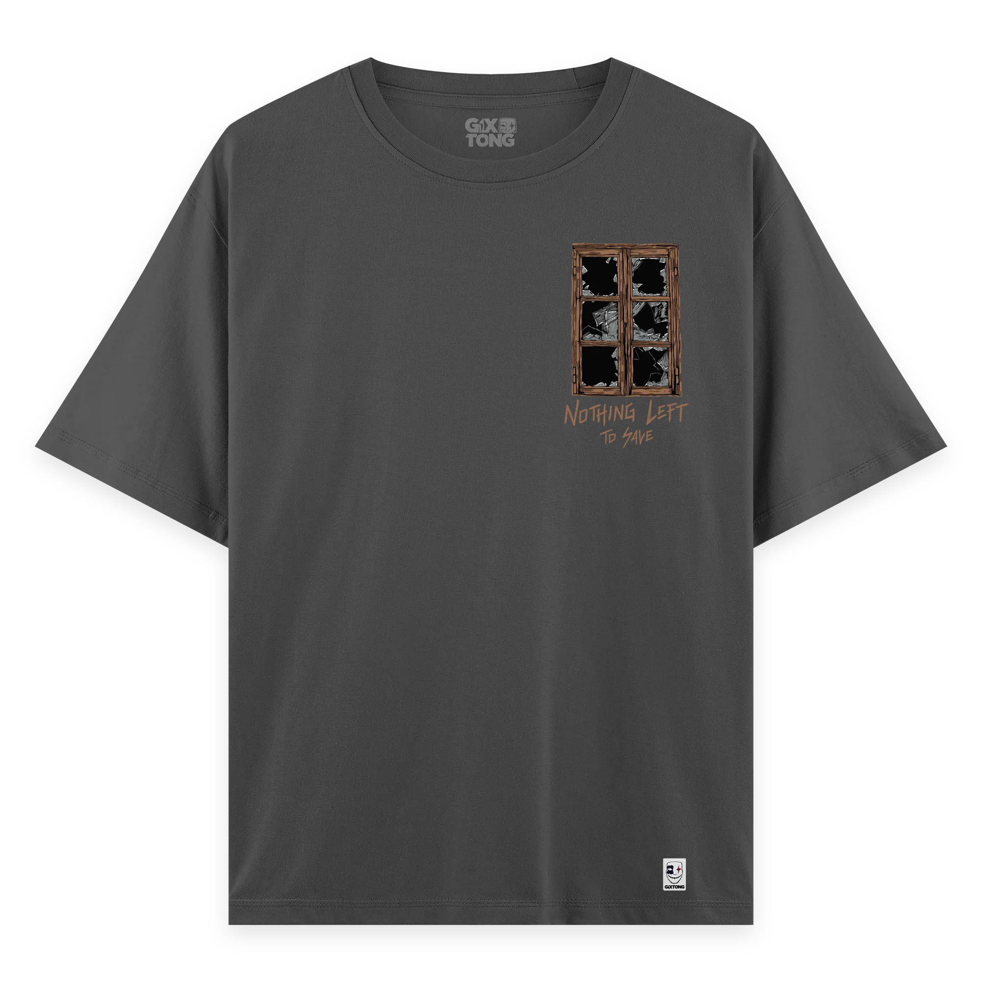 Broken - Oversize Bol Kalıp T-shirt