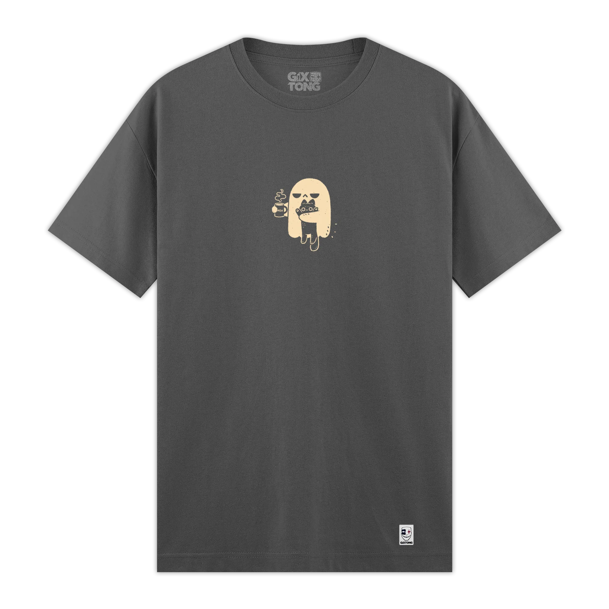 Ghost cat - Regular Fit Kalıp T-shirt
