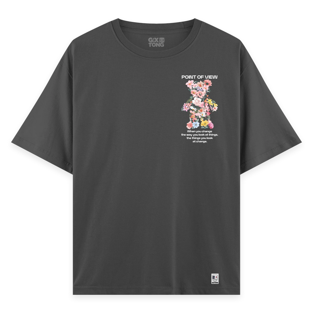Point Of View - Oversize Bol Kalıp T-shirt