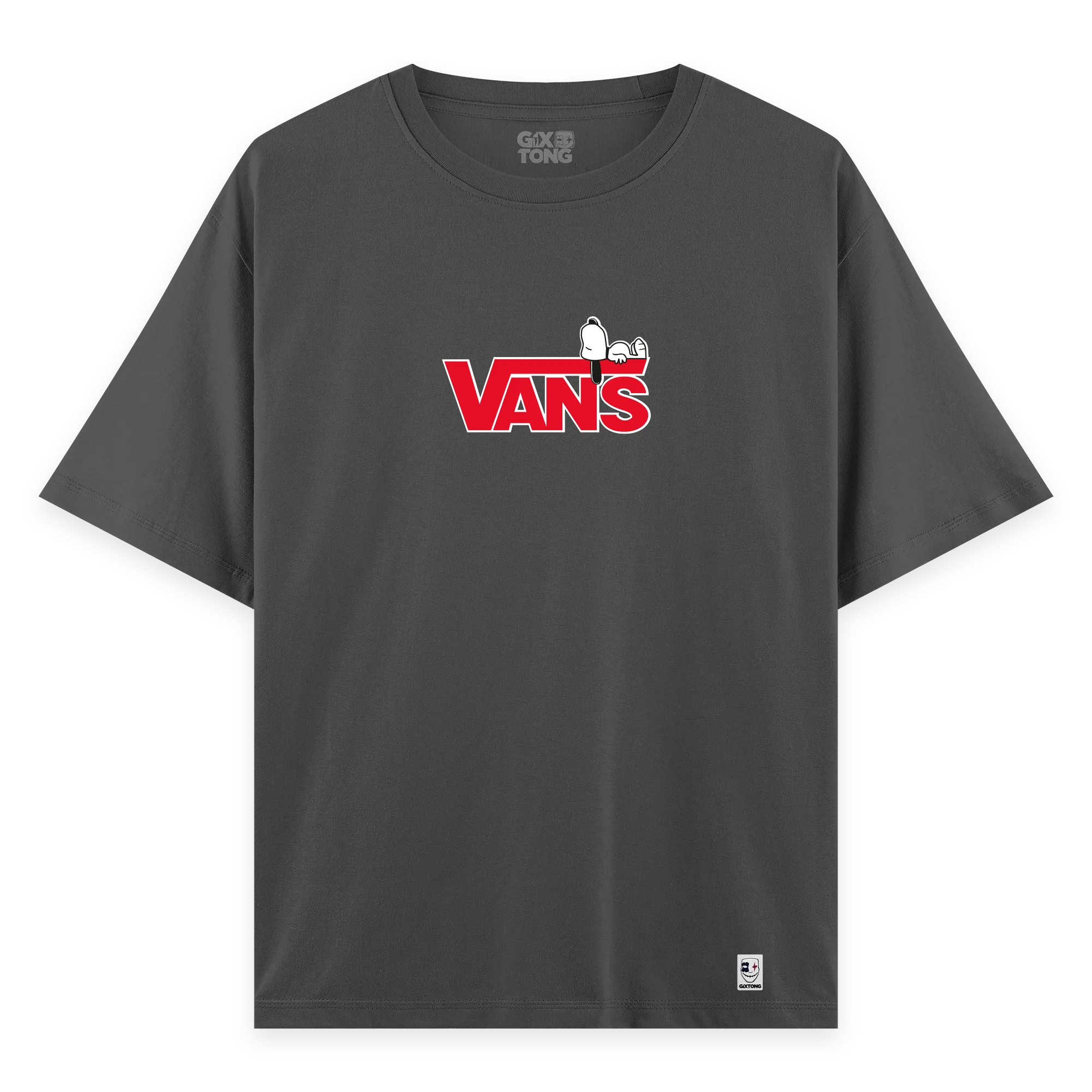 Vans Snoopy - Oversize Bol Kalıp T-shirt