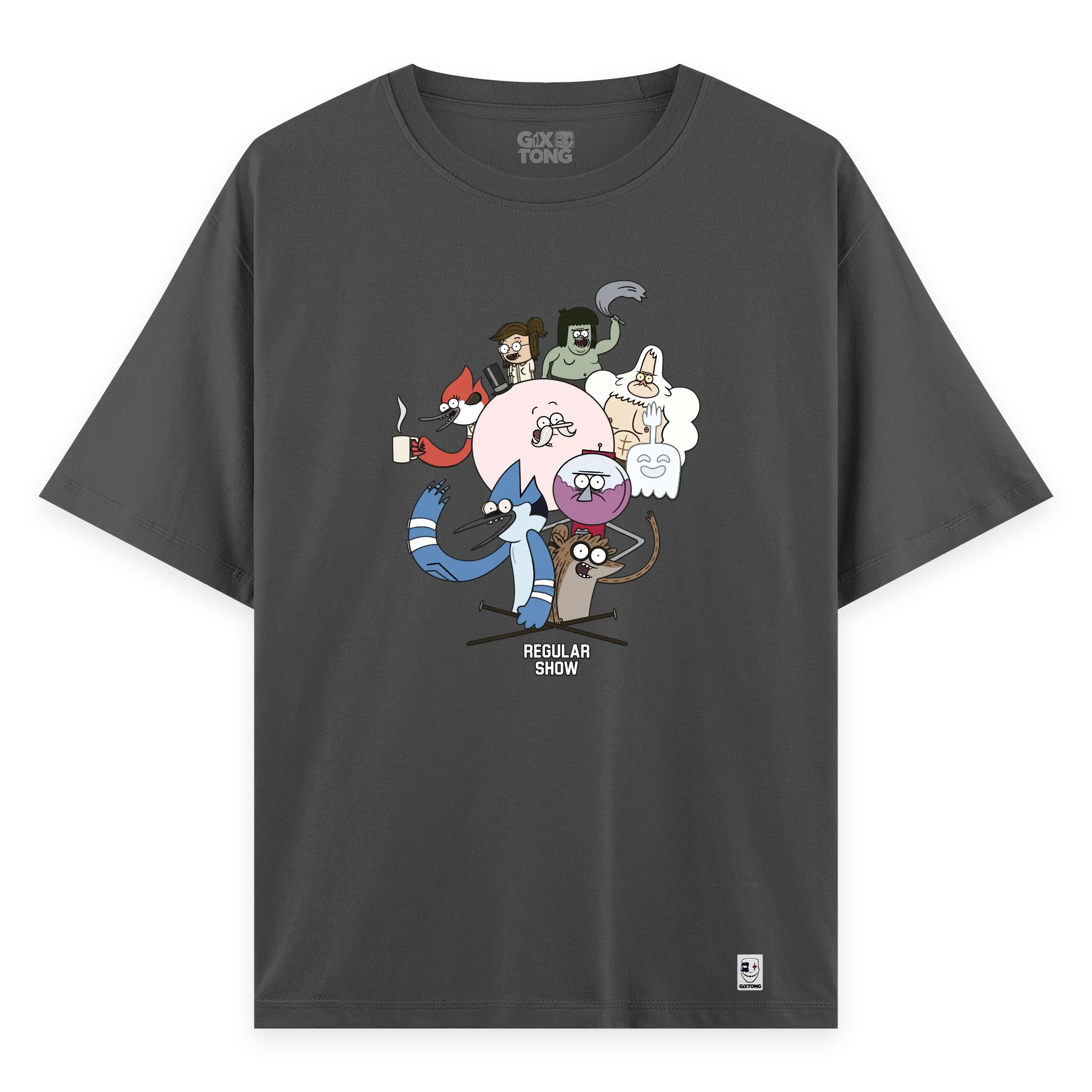 Regular Show - Oversize Bol Kalıp T-shirt
