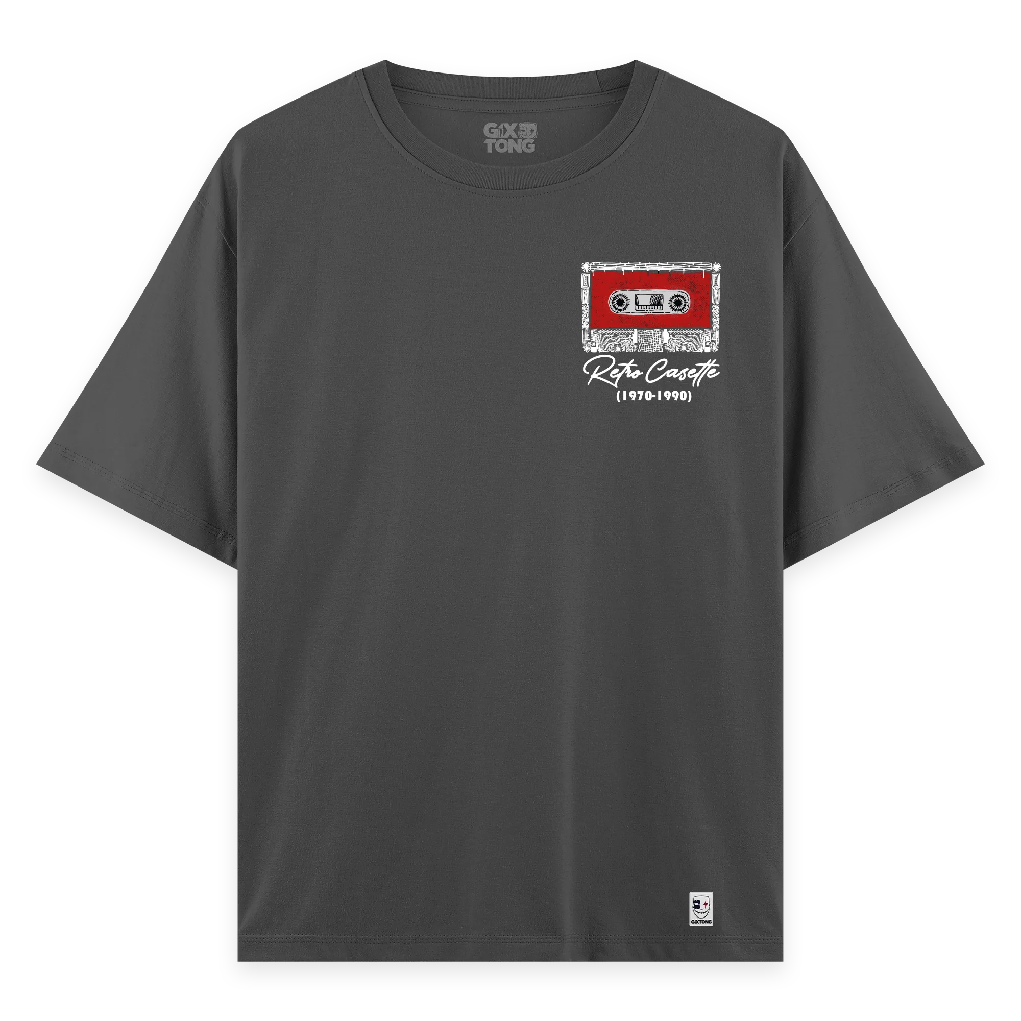 Casette - Oversize Bol Kalıp T-shirt