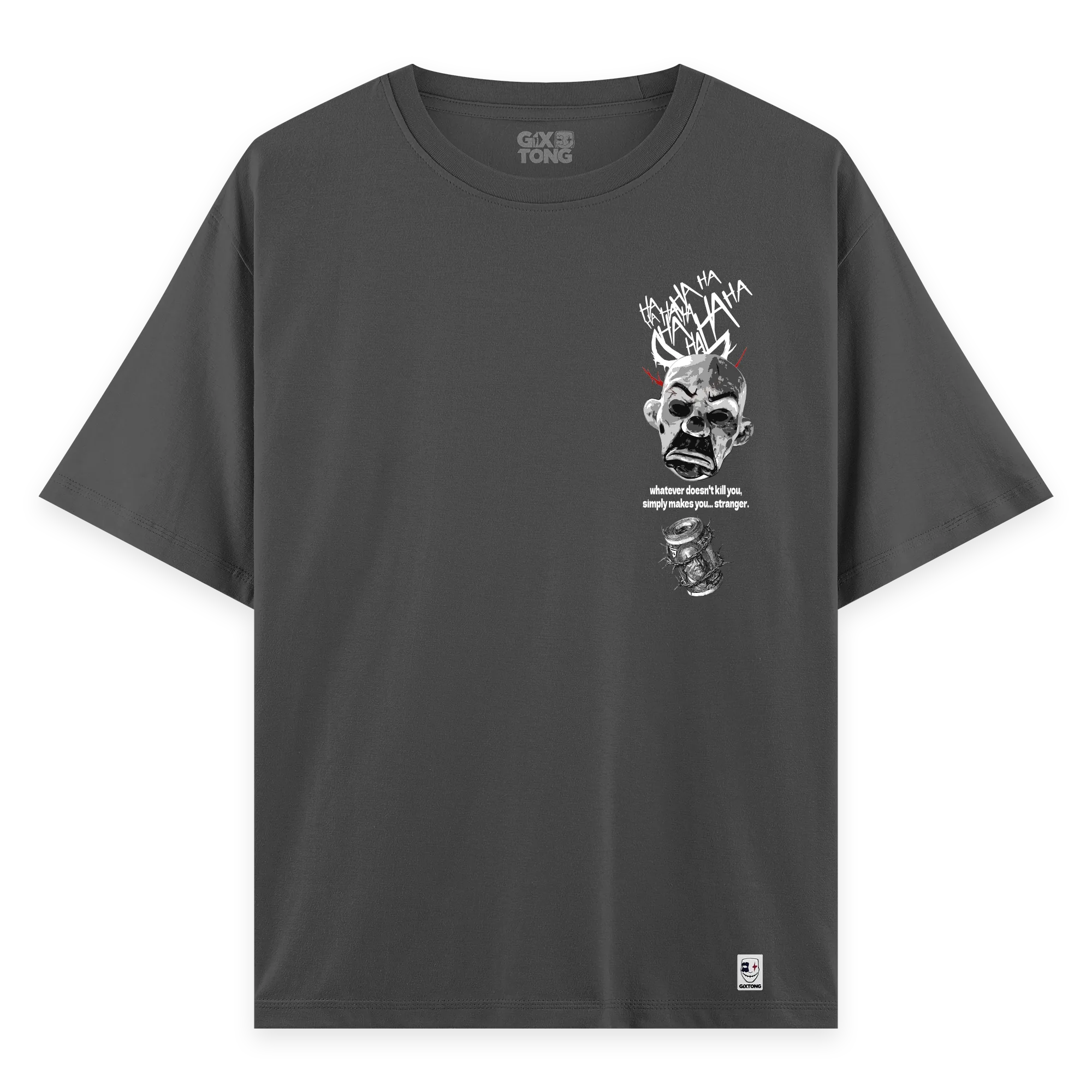 Dark Mask - Oversize Bol Kalıp T-shirt
