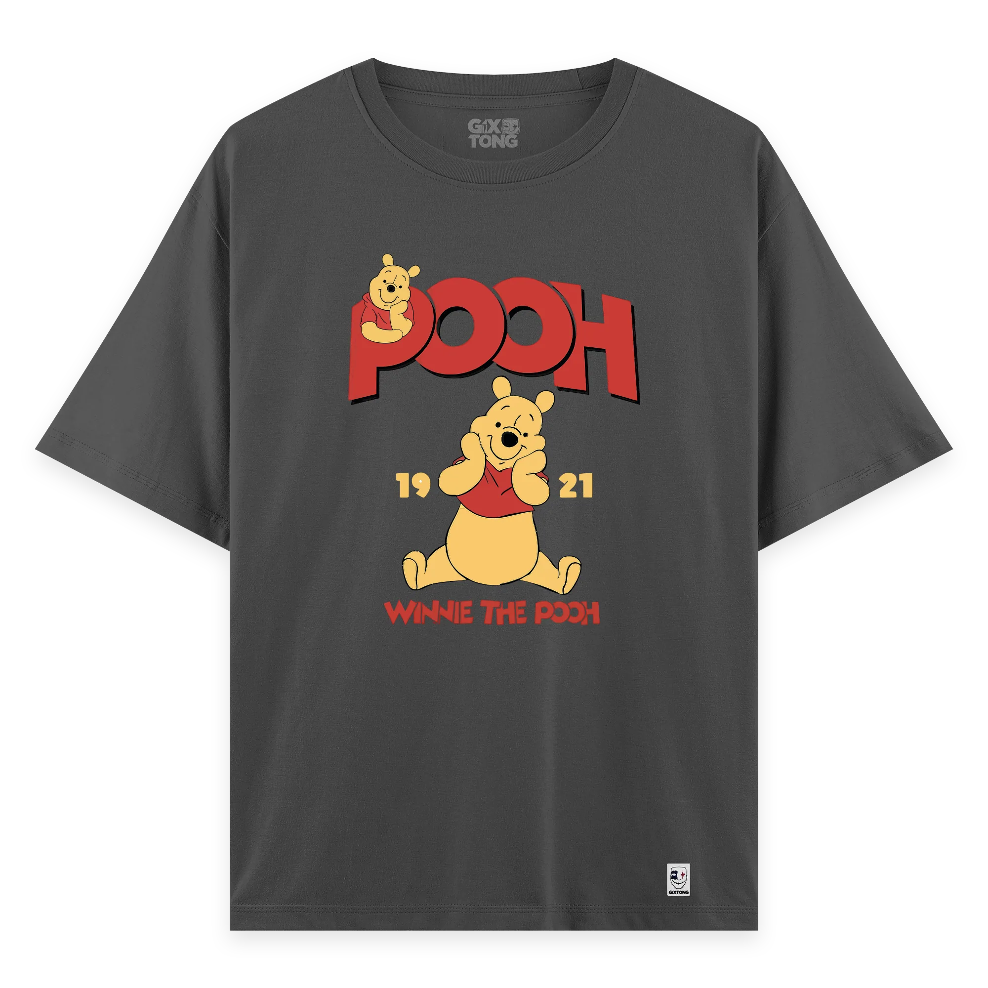 Pooh - Oversize Bol Kalıp T-shirt