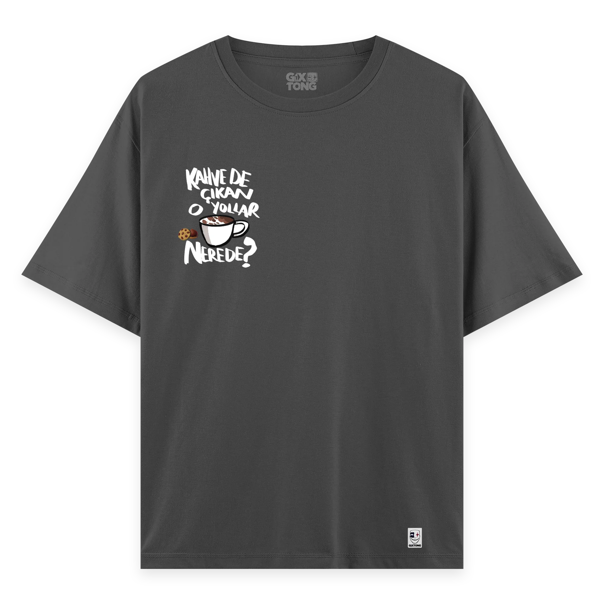 Nerede - Oversize Bol Kalıp T-shirt