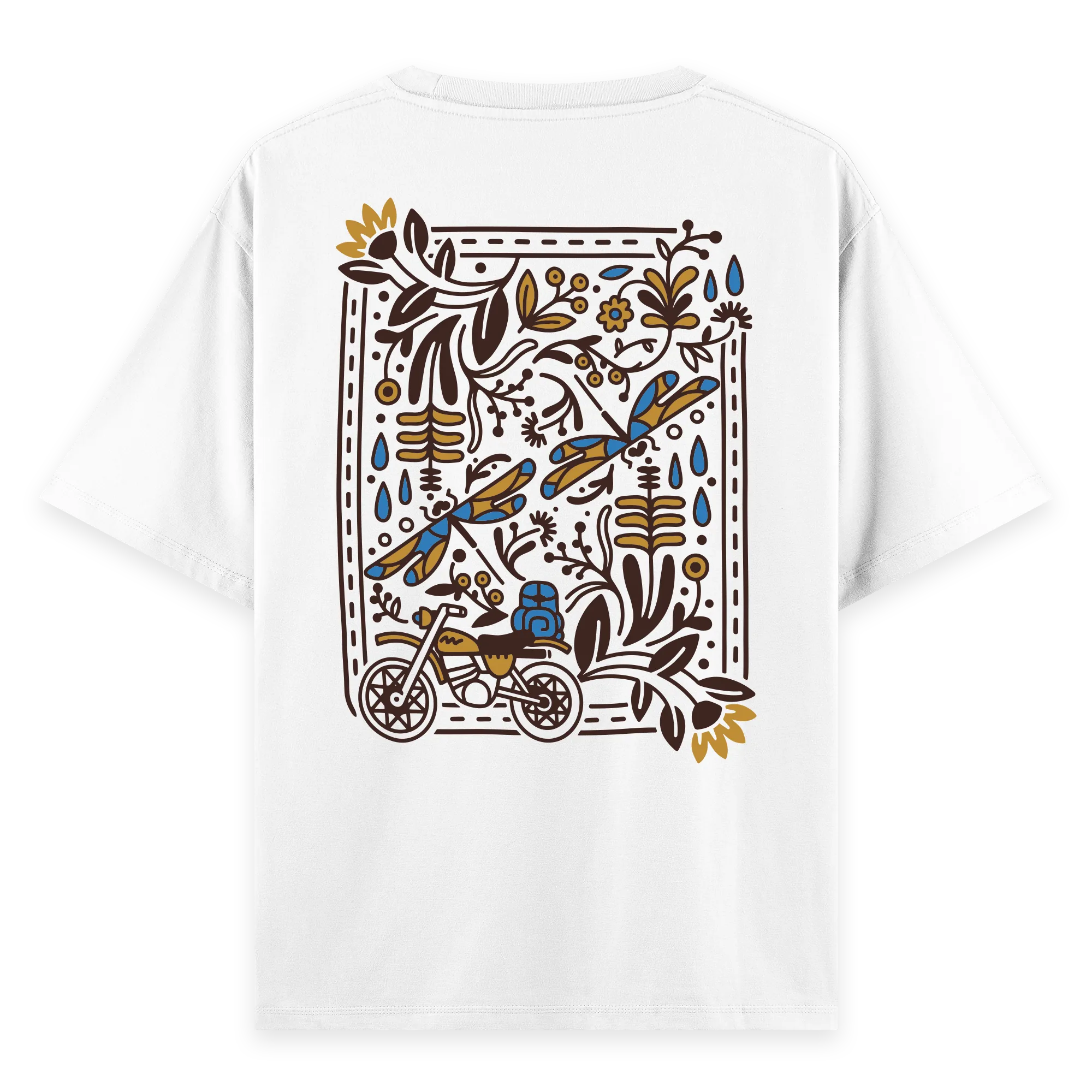 Wanderer - Oversize Bol Kalıp T-shirt