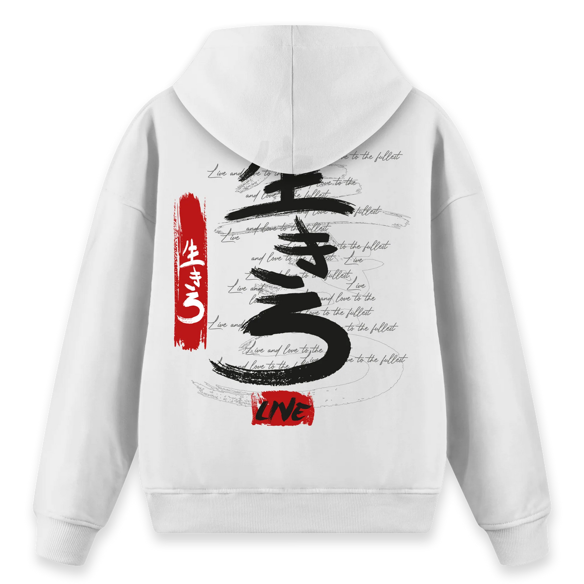 Live - Regular Fit Kalıp Hoodie