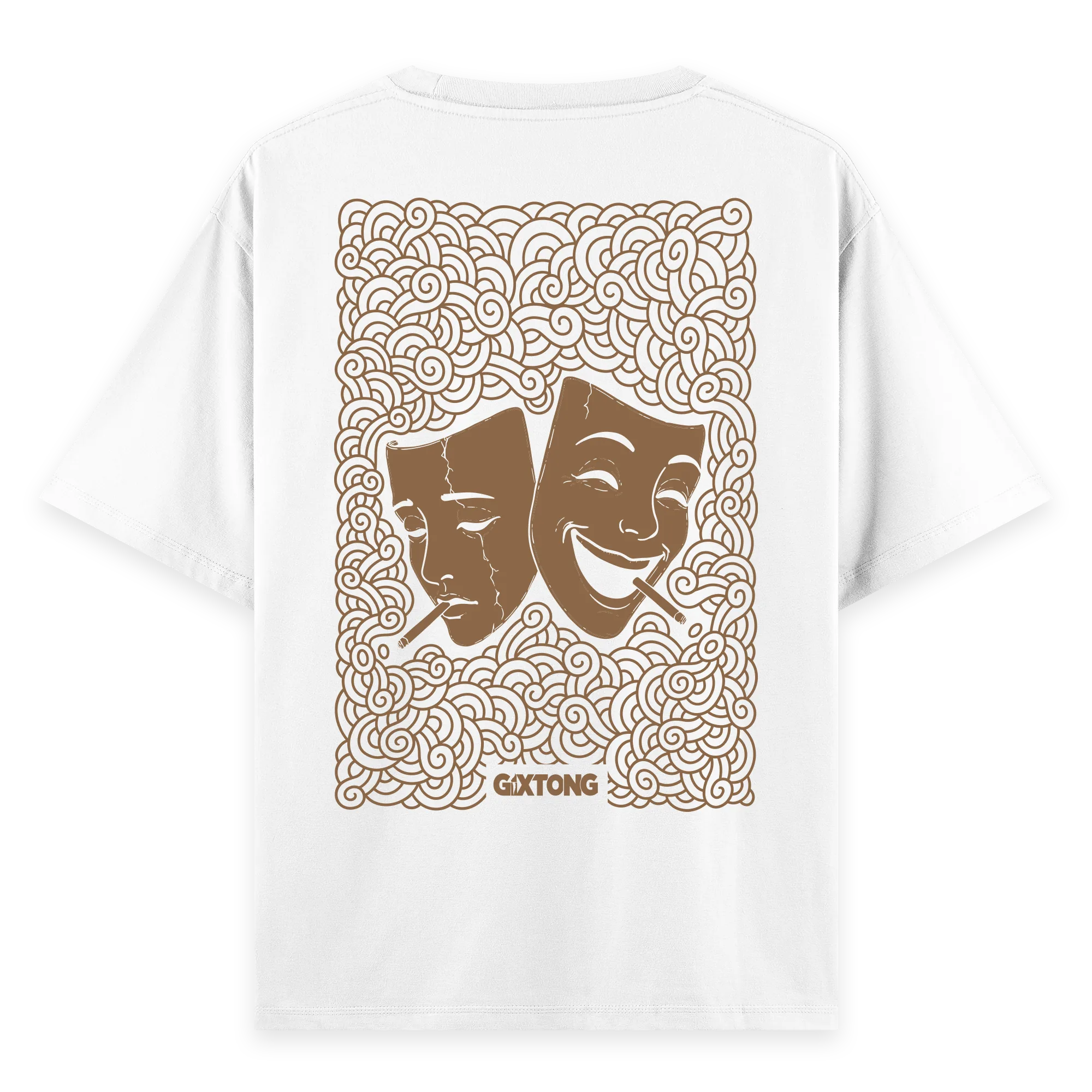 Mask II - Oversize Bol Kalıp T-shirt