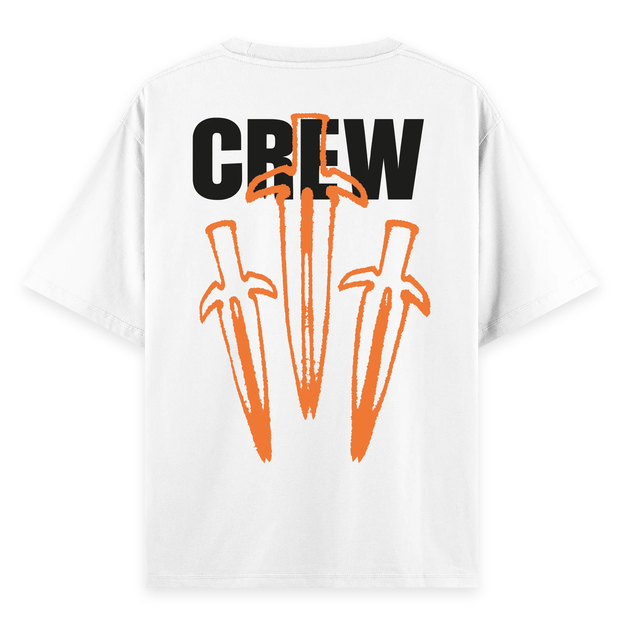 Crew - Oversize Bol Kalıp T-shirt