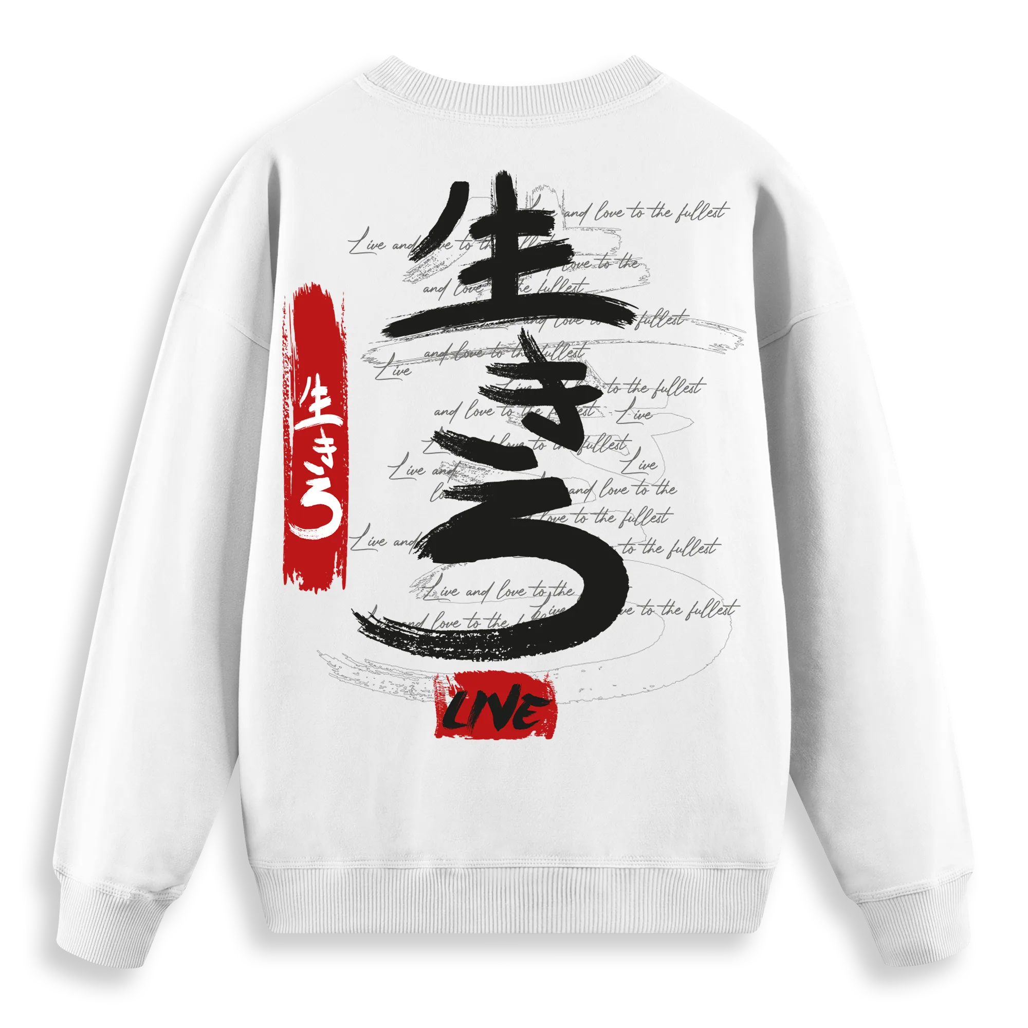 Live - Regular Fit Kalıp Sweatshirt