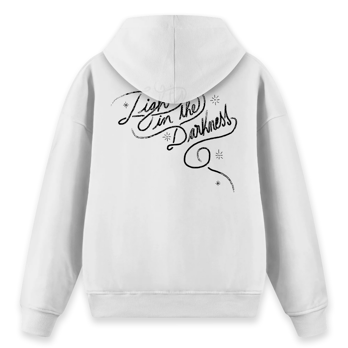 Karanlıktaki Işık - Regular Fit Kalıp Hoodie