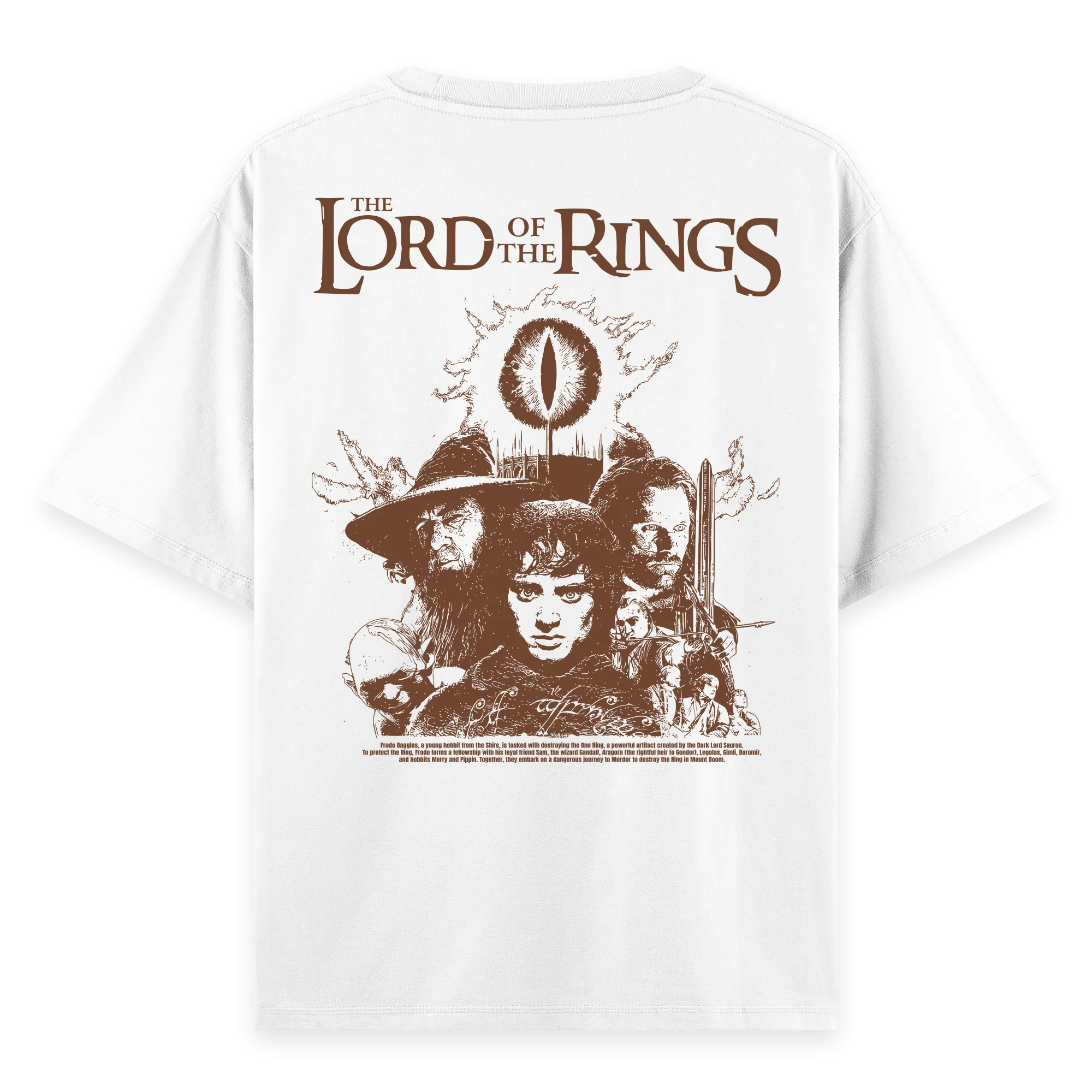 Frodo - Oversize Bol Kalıp T-shirt