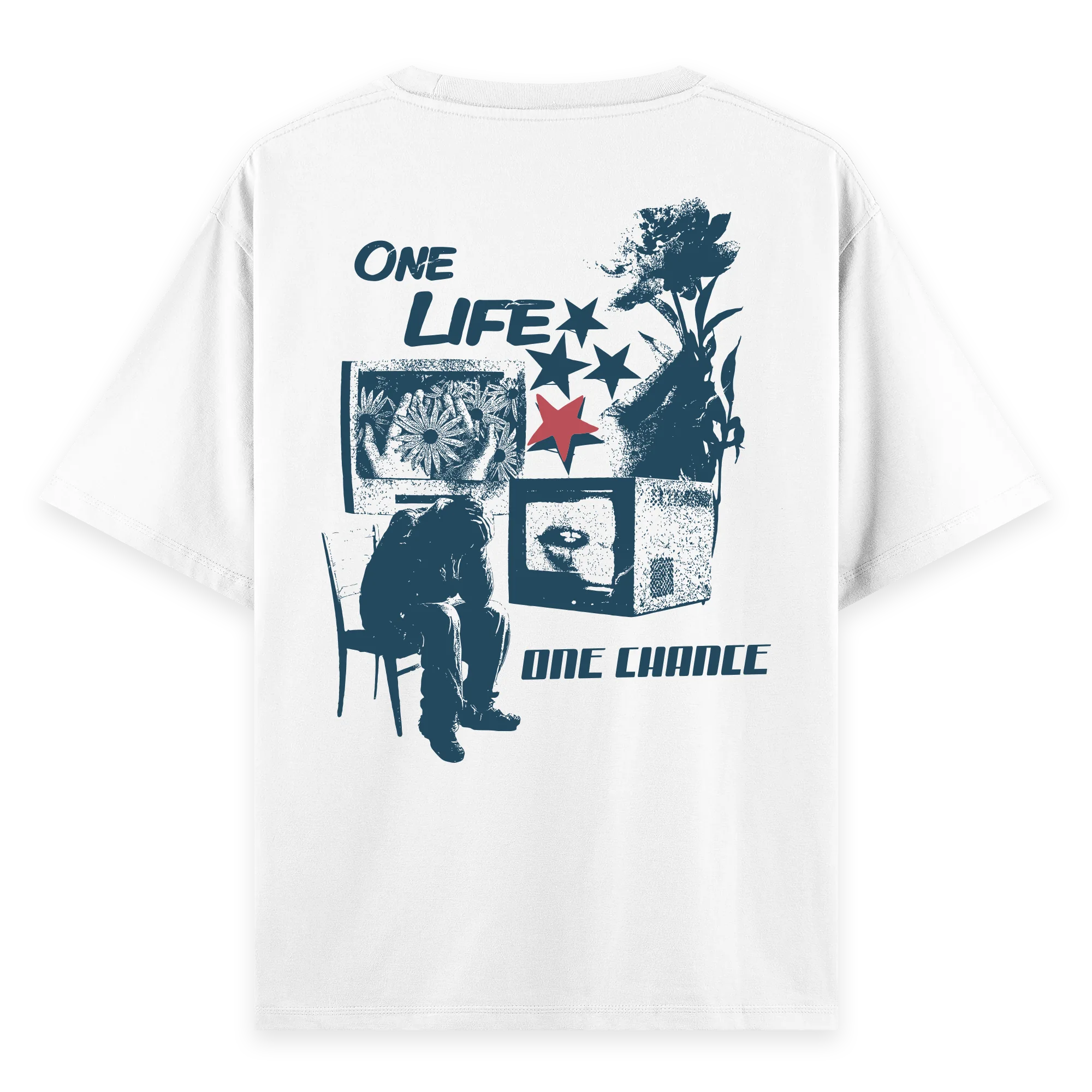 One Chance - Oversize Bol Kalıp T-shirt