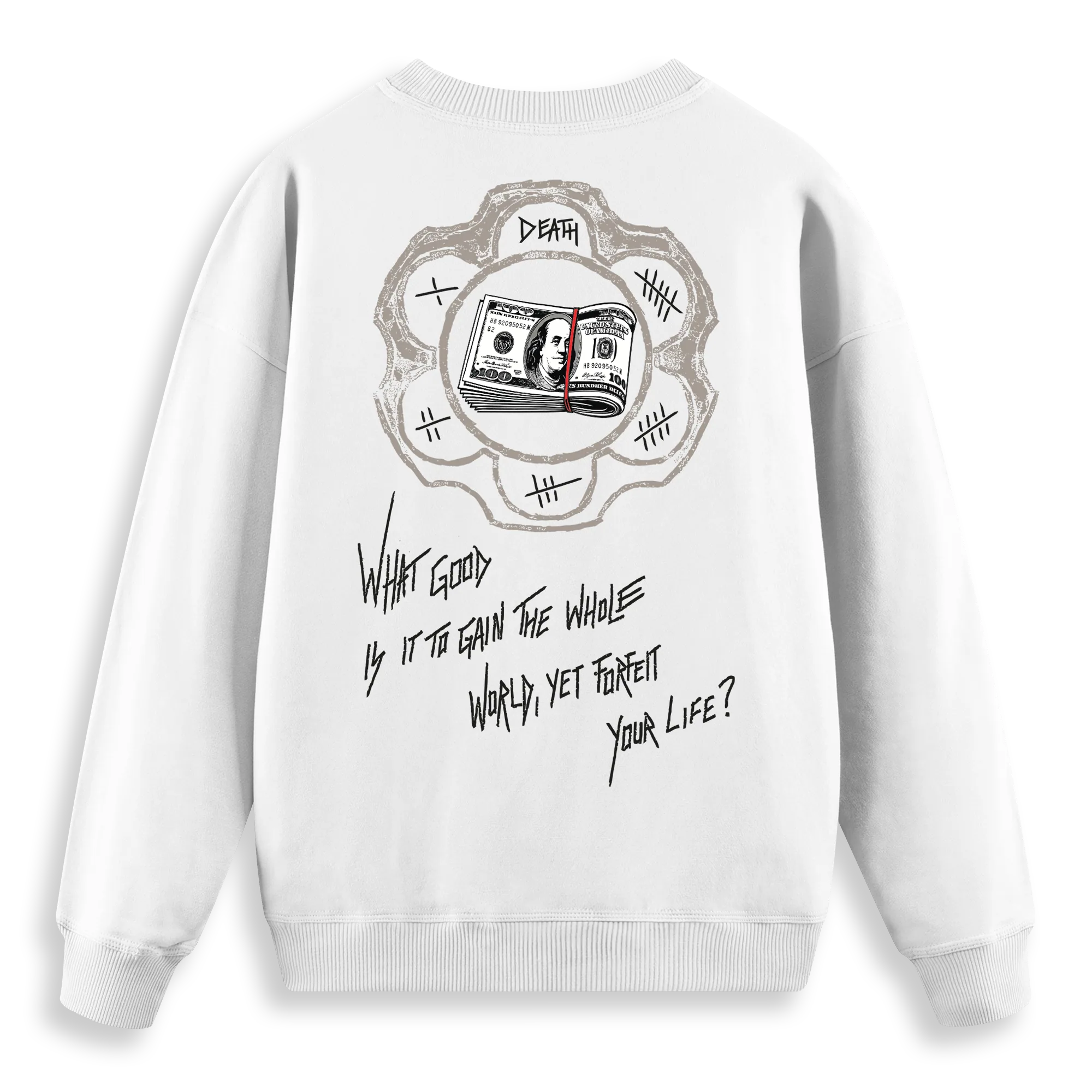 Greed - Regular Fit Kalıp Sweatshirt