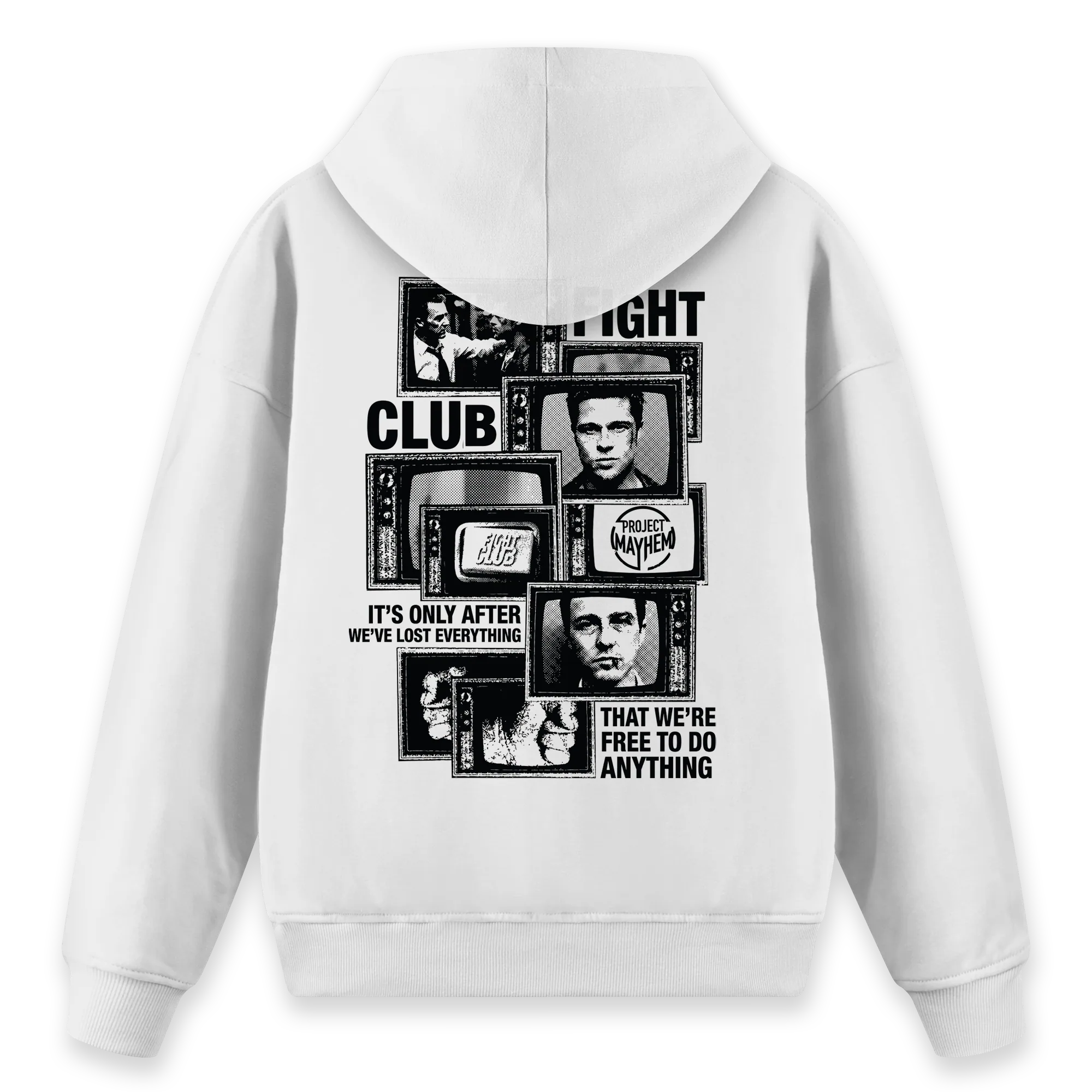 Fight Club - Regular Fit Kalıp Hoodie
