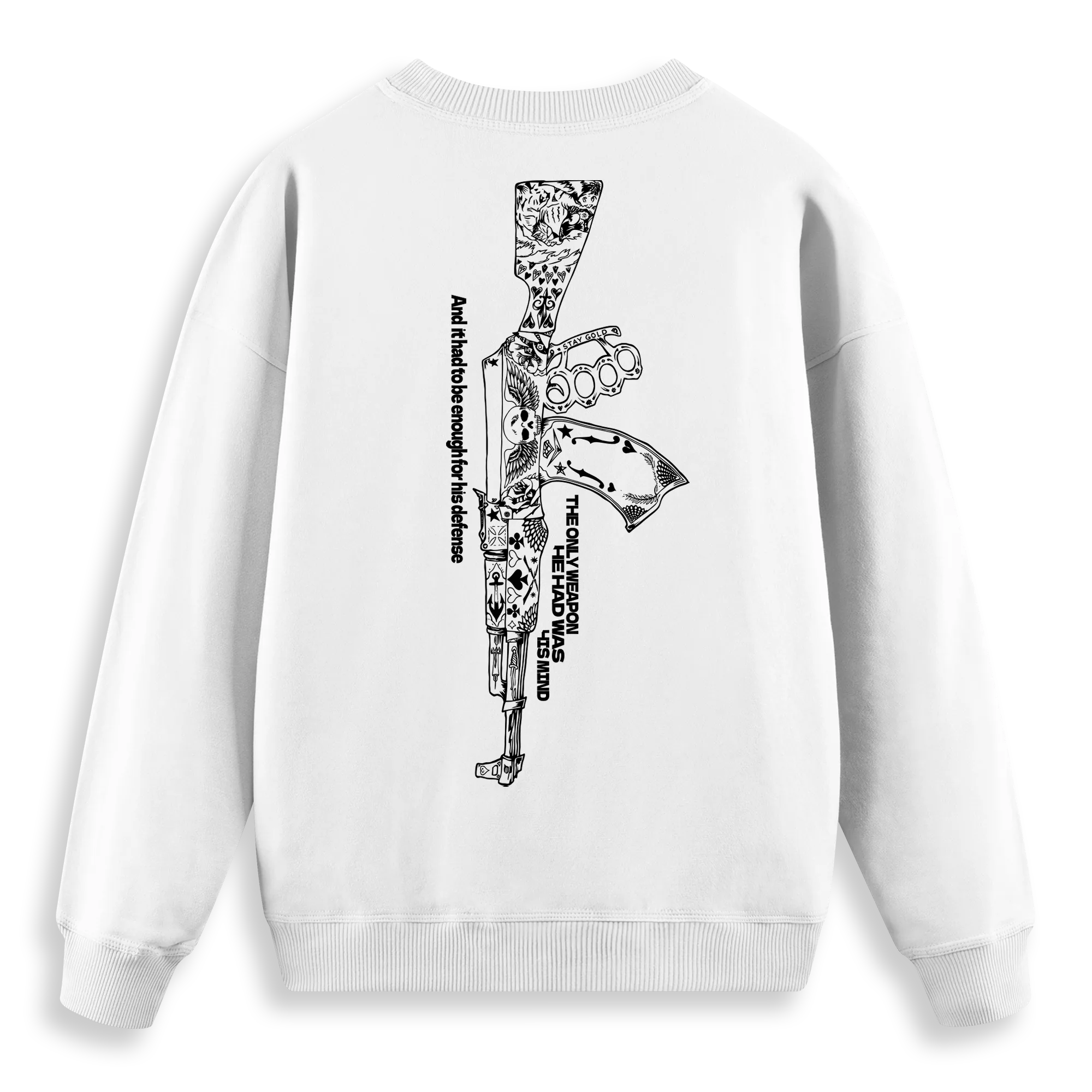 Ak-47 - Regular Fit Kalıp Sweatshirt