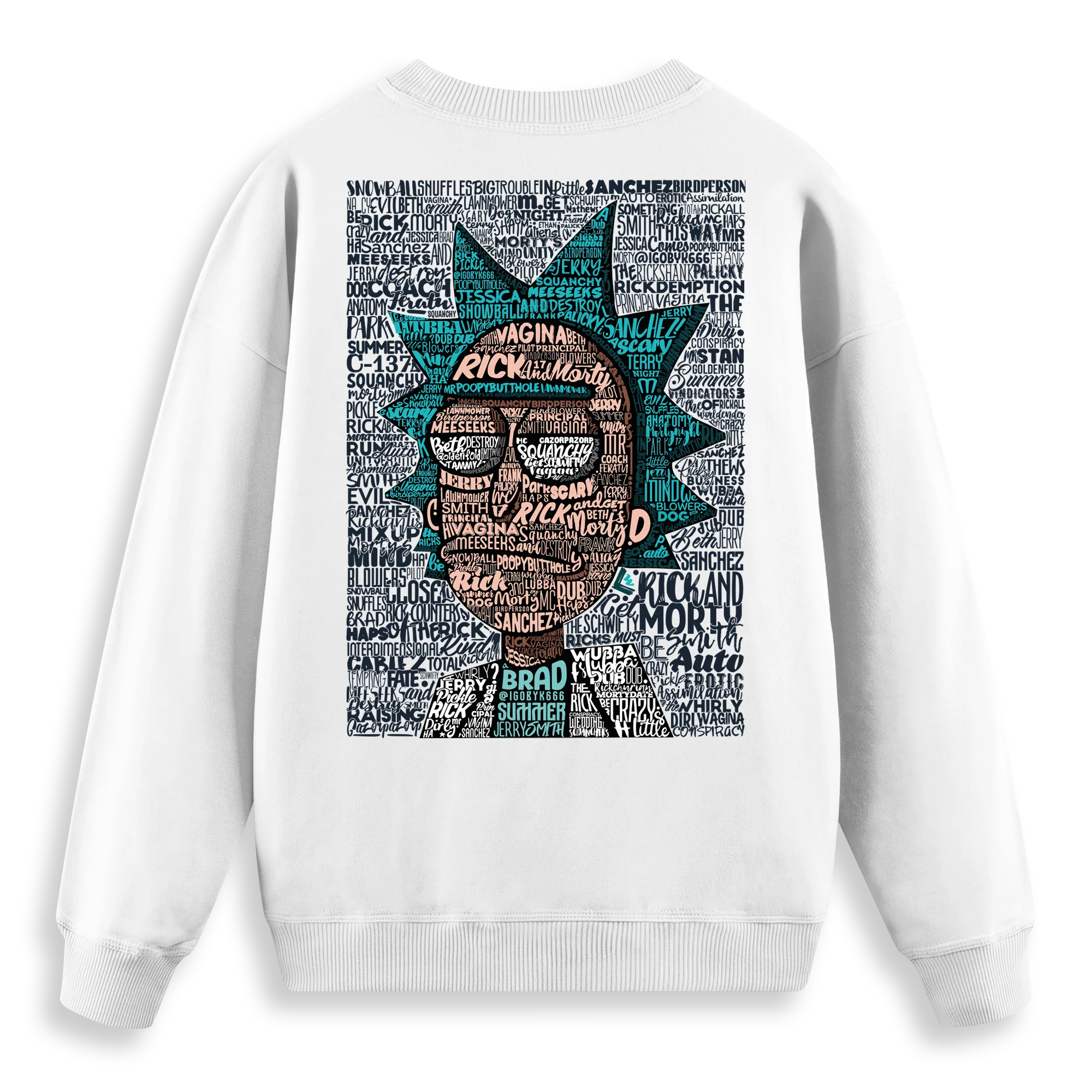 Rick's World - Regular Fit Kalıp Sweatshirt