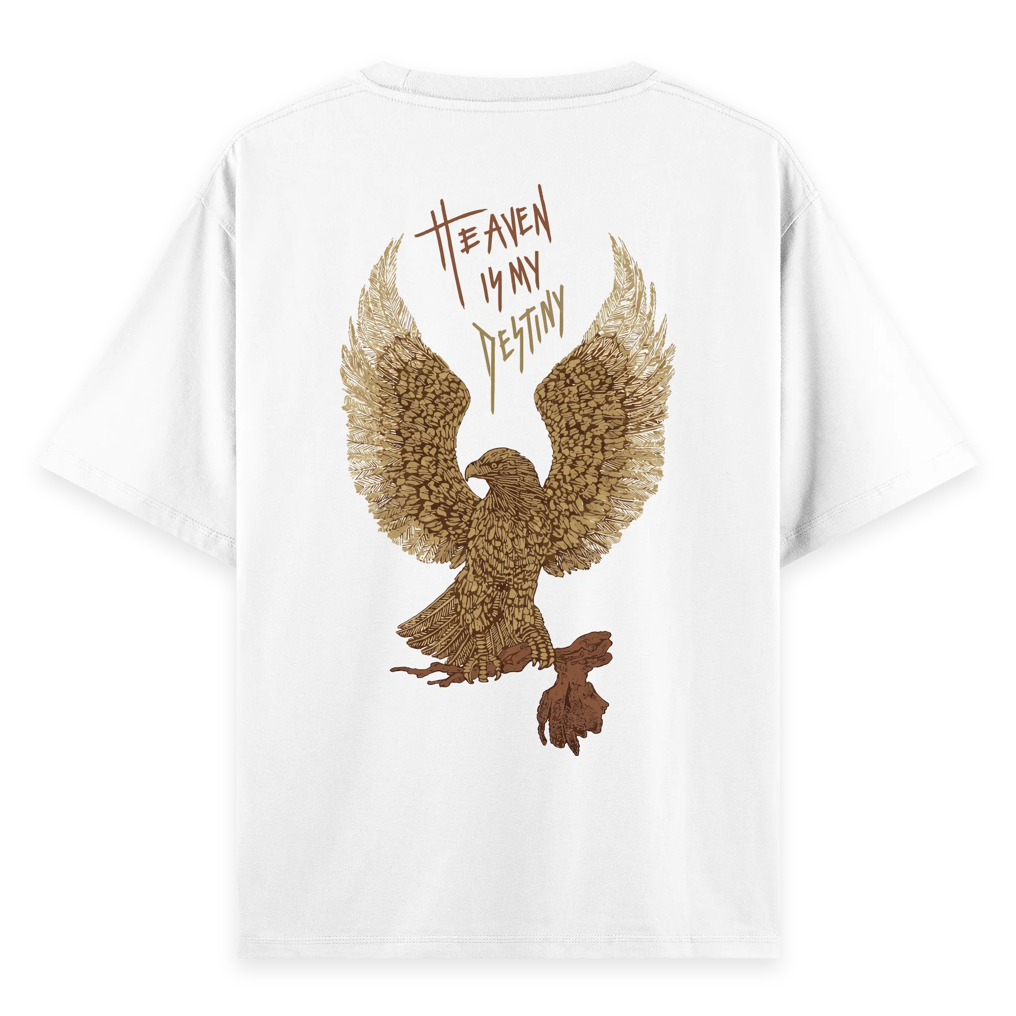 Eagle - Oversize Bol Kalıp T-shirt