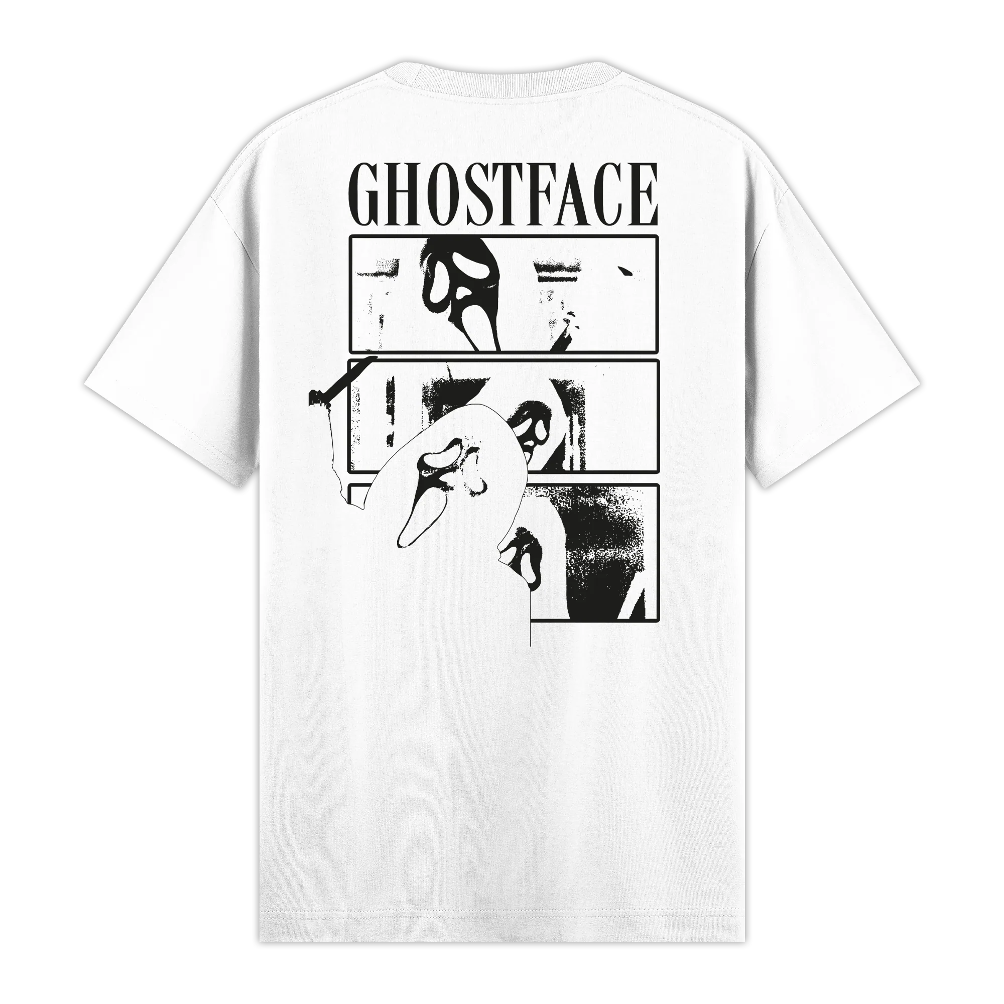 Ghost Face - Regular Fit Kalıp T-shirt