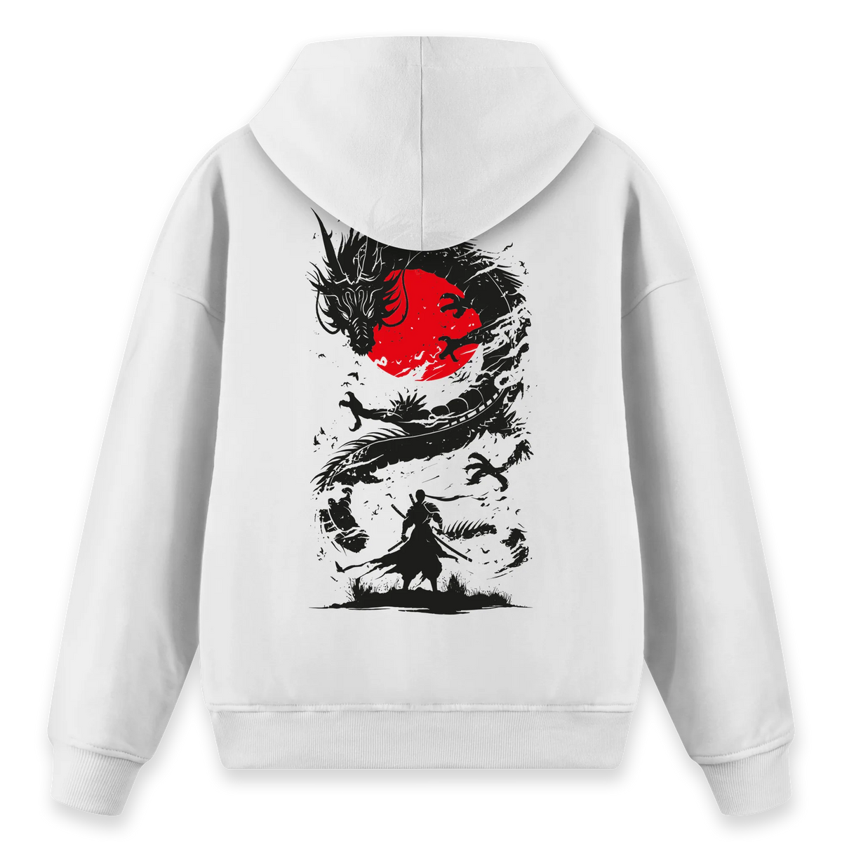 Rising Dragon - Regular Fit Kalıp Hoodie