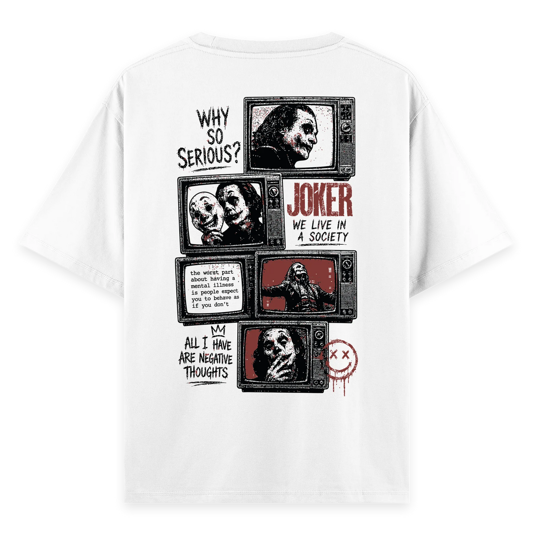 Joker II - Oversize Bol Kalıp T-shirt