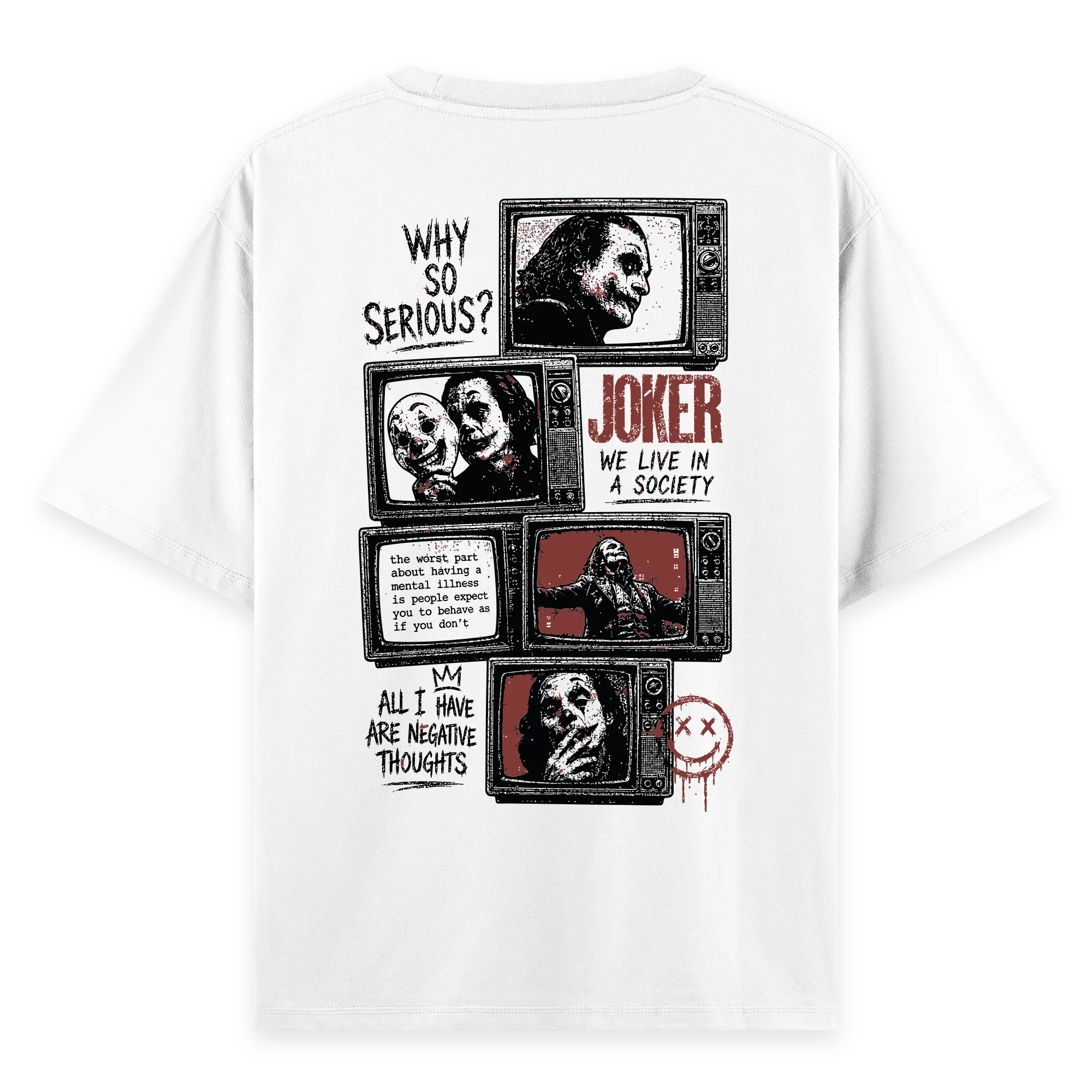 Joker II - Oversize Bol Kalıp T-shirt