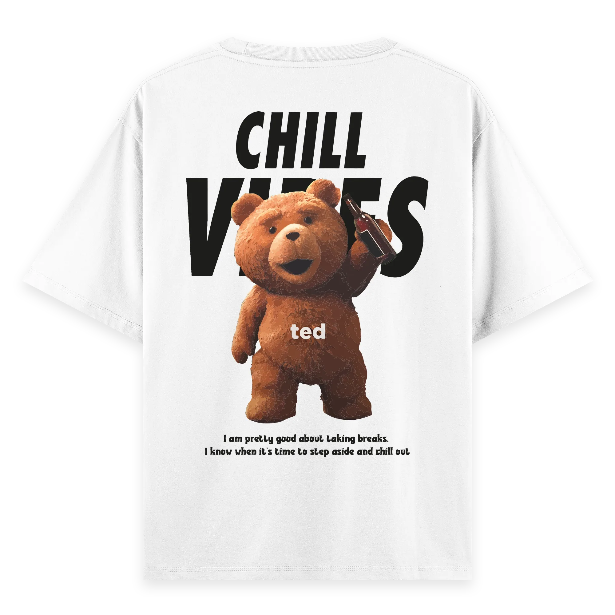 Ted Bear - Oversize Bol Kalıp T-shirt