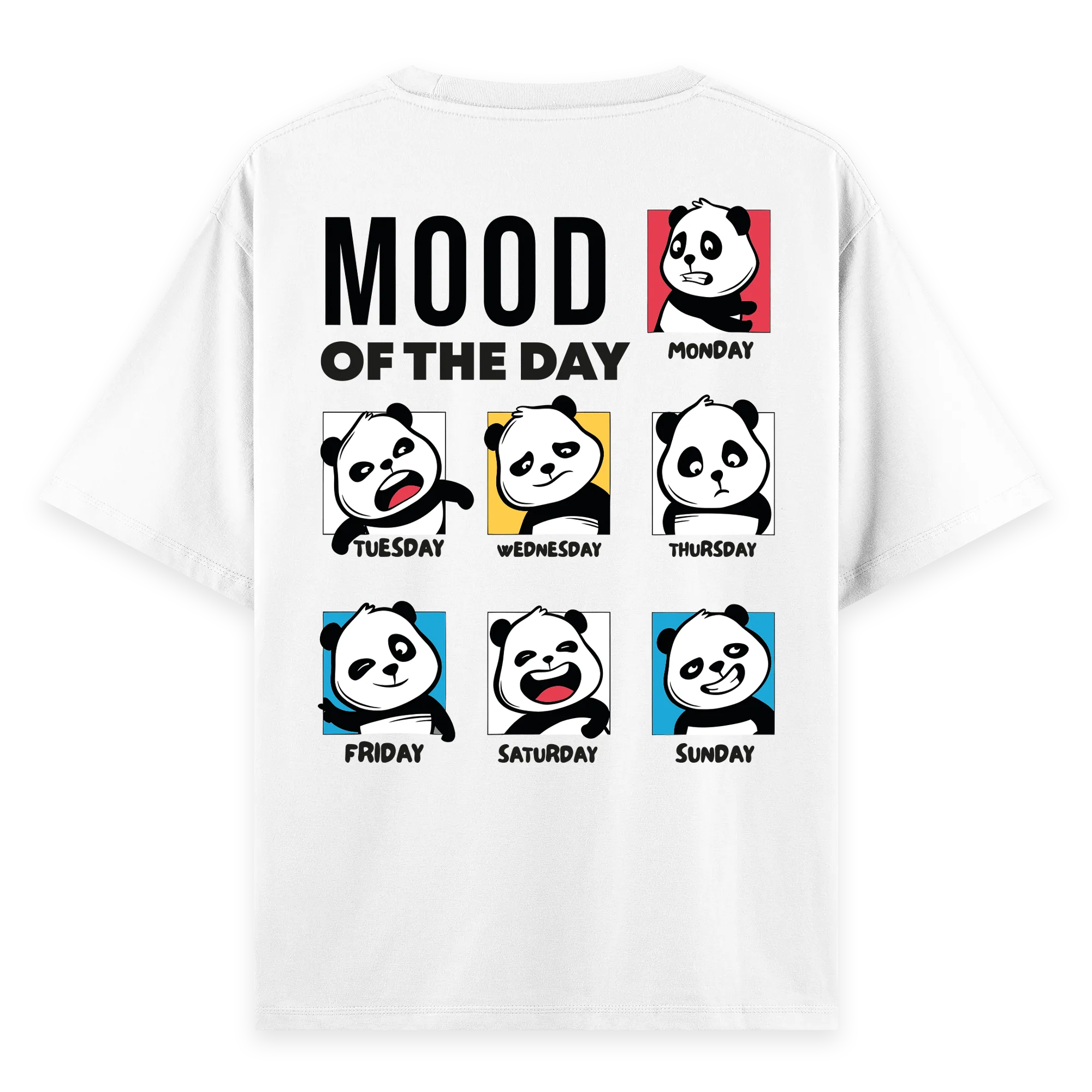 Mood Of The Day - Oversize Bol Kalıp T-shirt