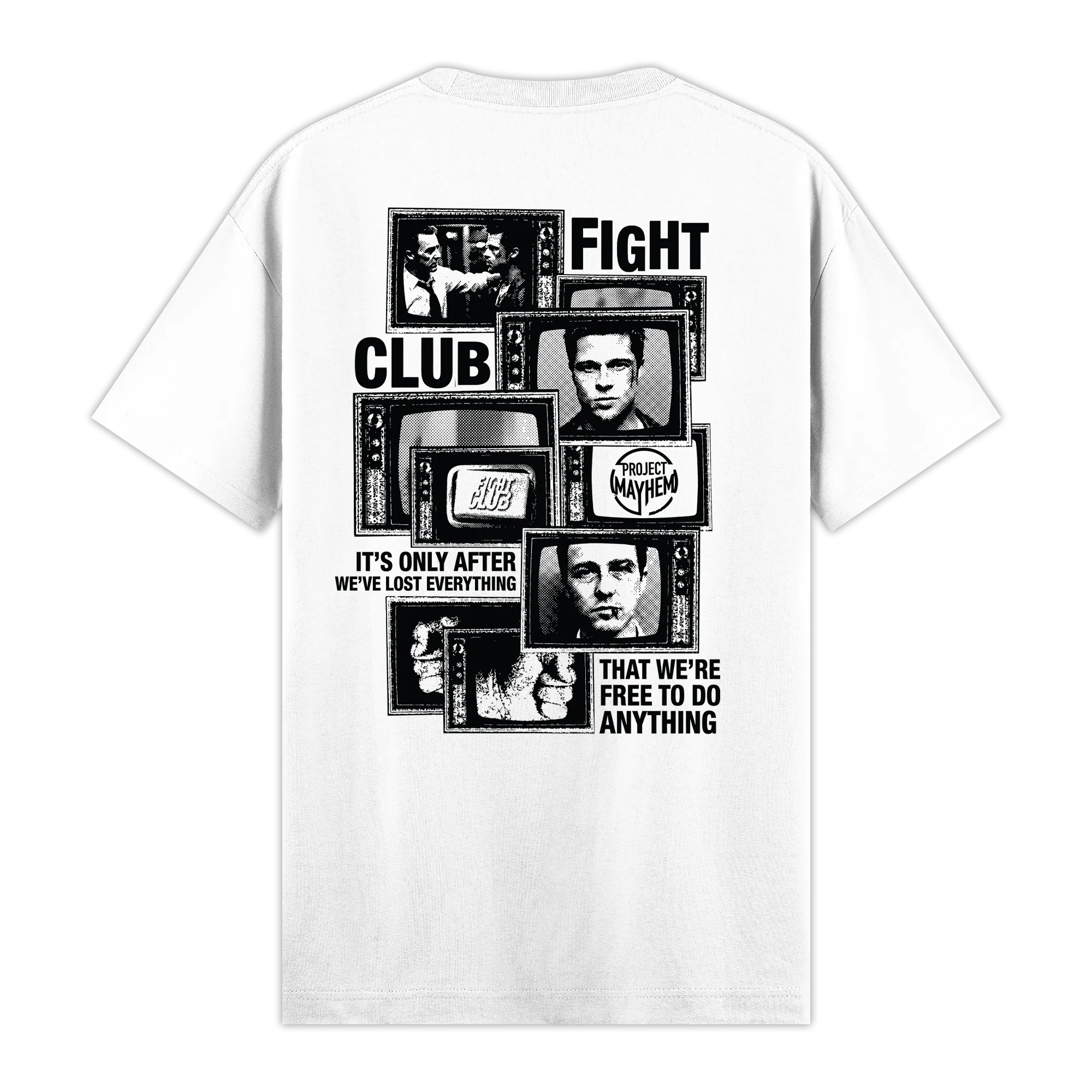 Fight Club - Regular Fit Kalıp T-shirt