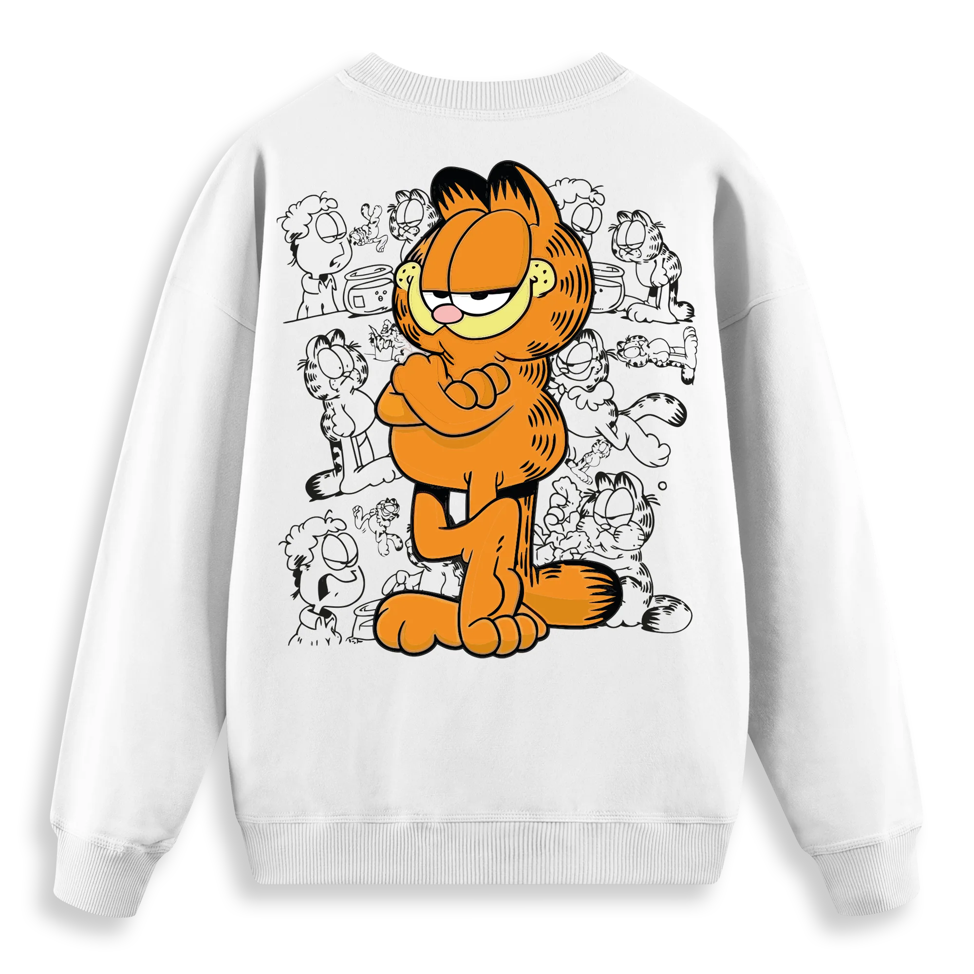 Garfield - Regular Fit Kalıp Sweatshirt