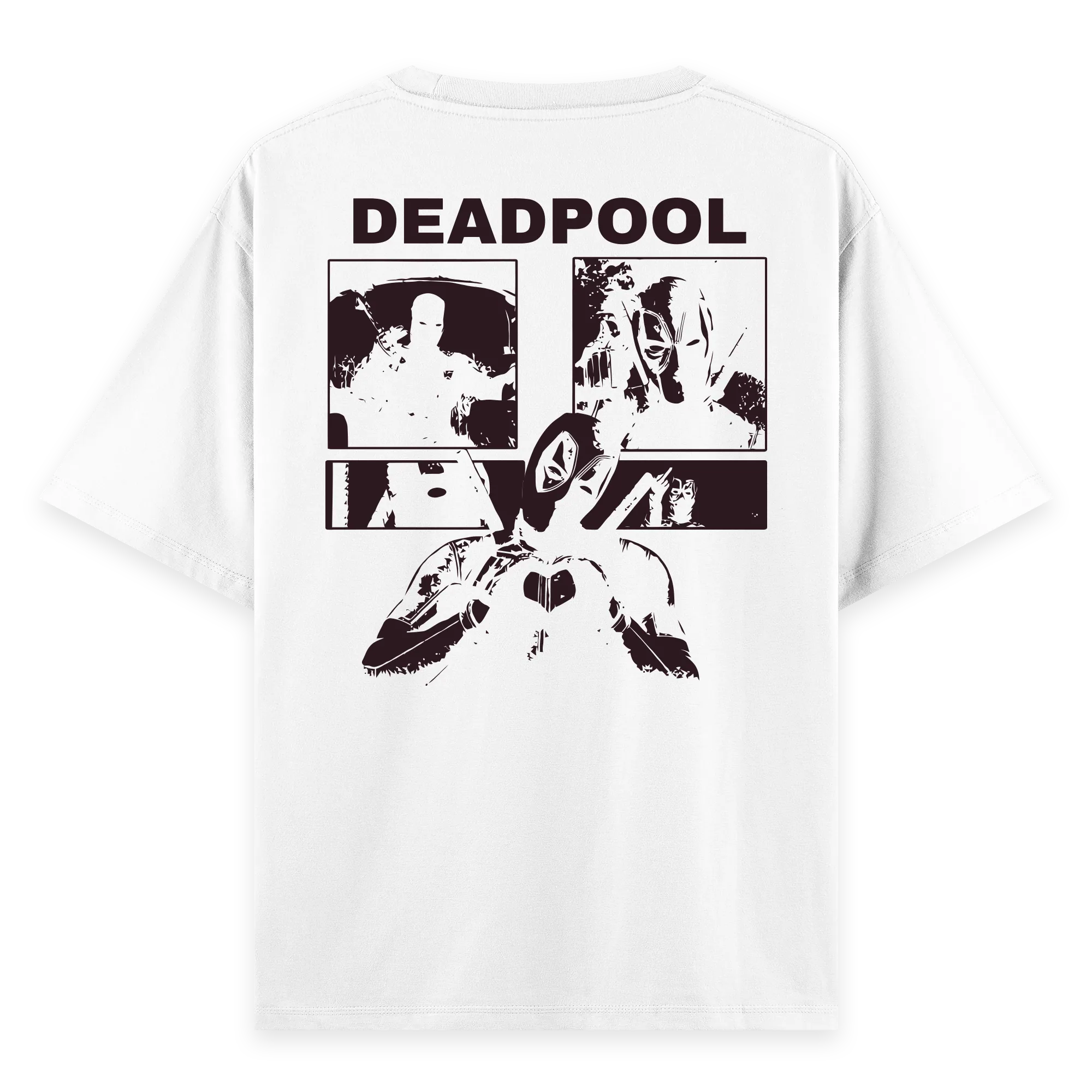 Deadpool - Oversize Bol Kalıp T-shirt