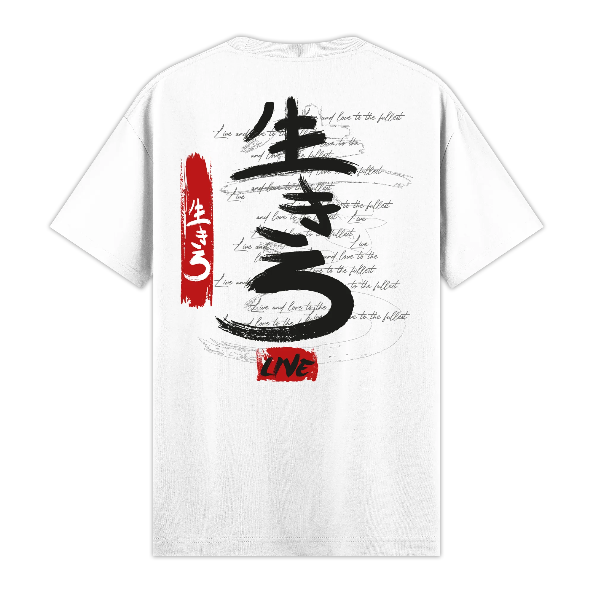 Live - Regular Fit Kalıp T-shirt