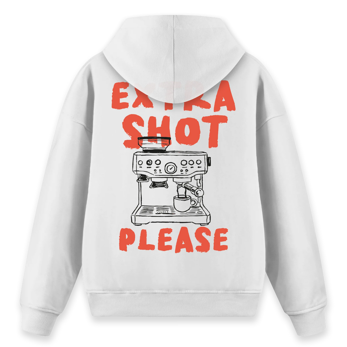 Extra Shot - Regular Fit Kalıp Hoodie