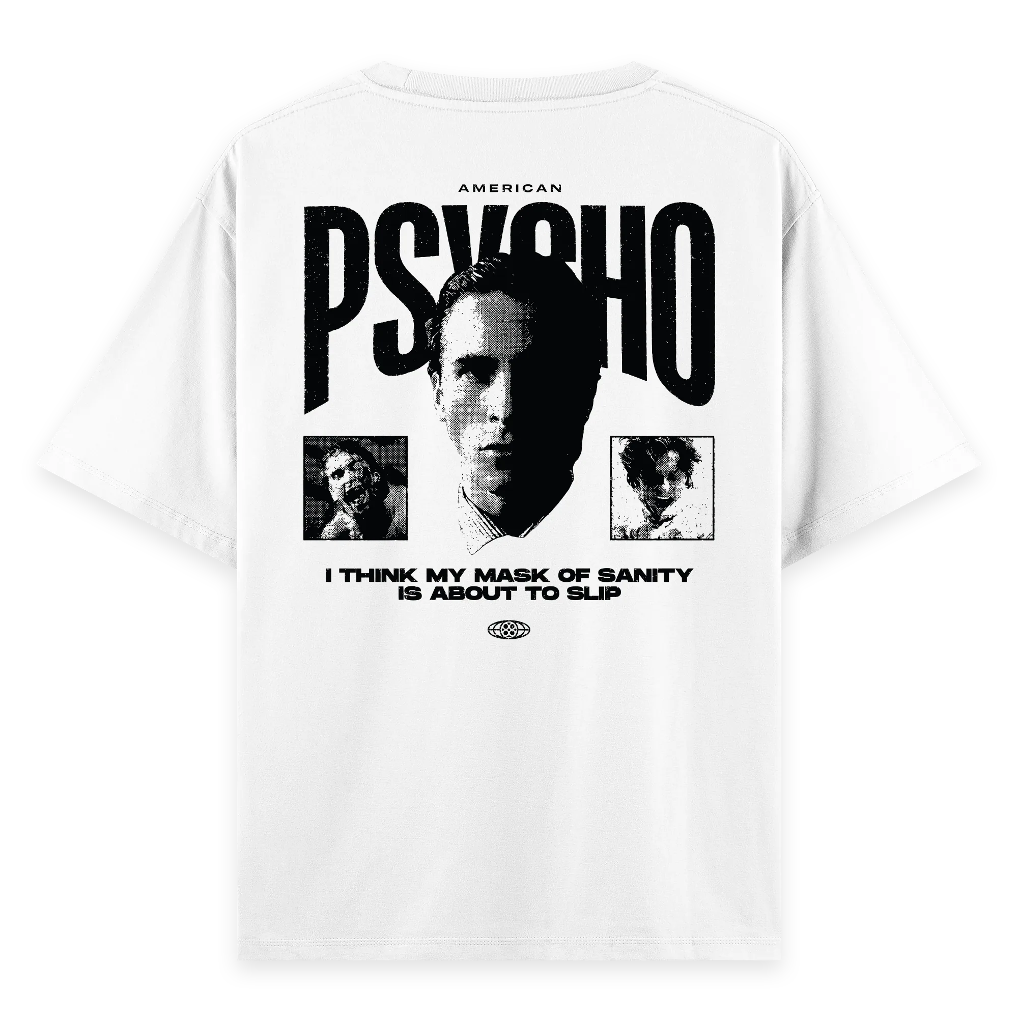 American Pyscho - Oversize Bol Kalıp T-shirt