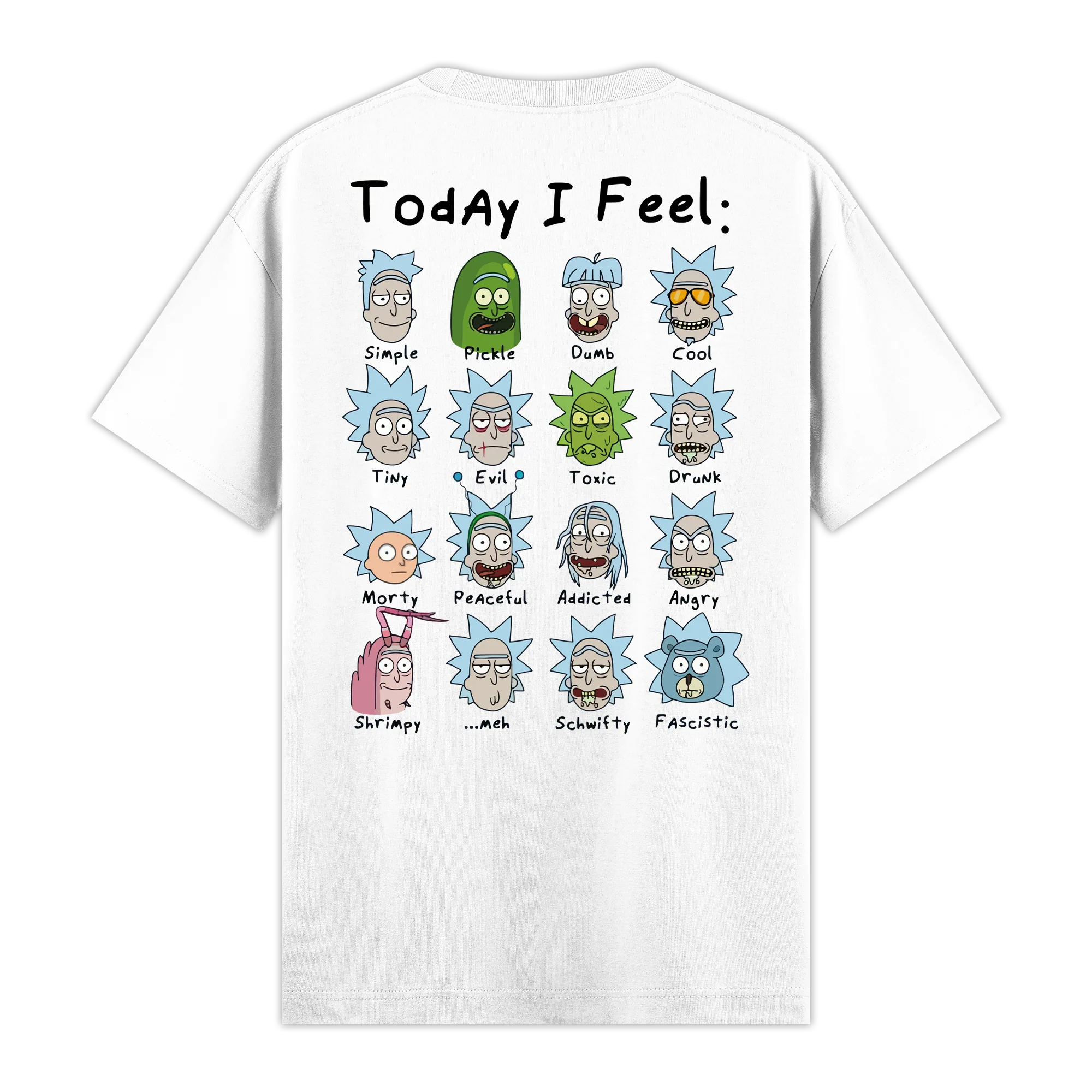 Rick's Routine - Regular Fit Kalıp T-shirt