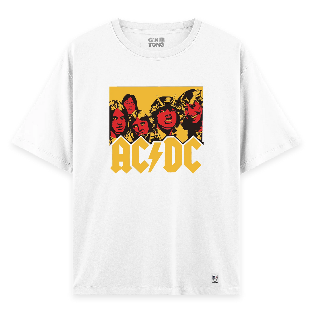 ACDC - Oversize Bol Kalıp T-shirt