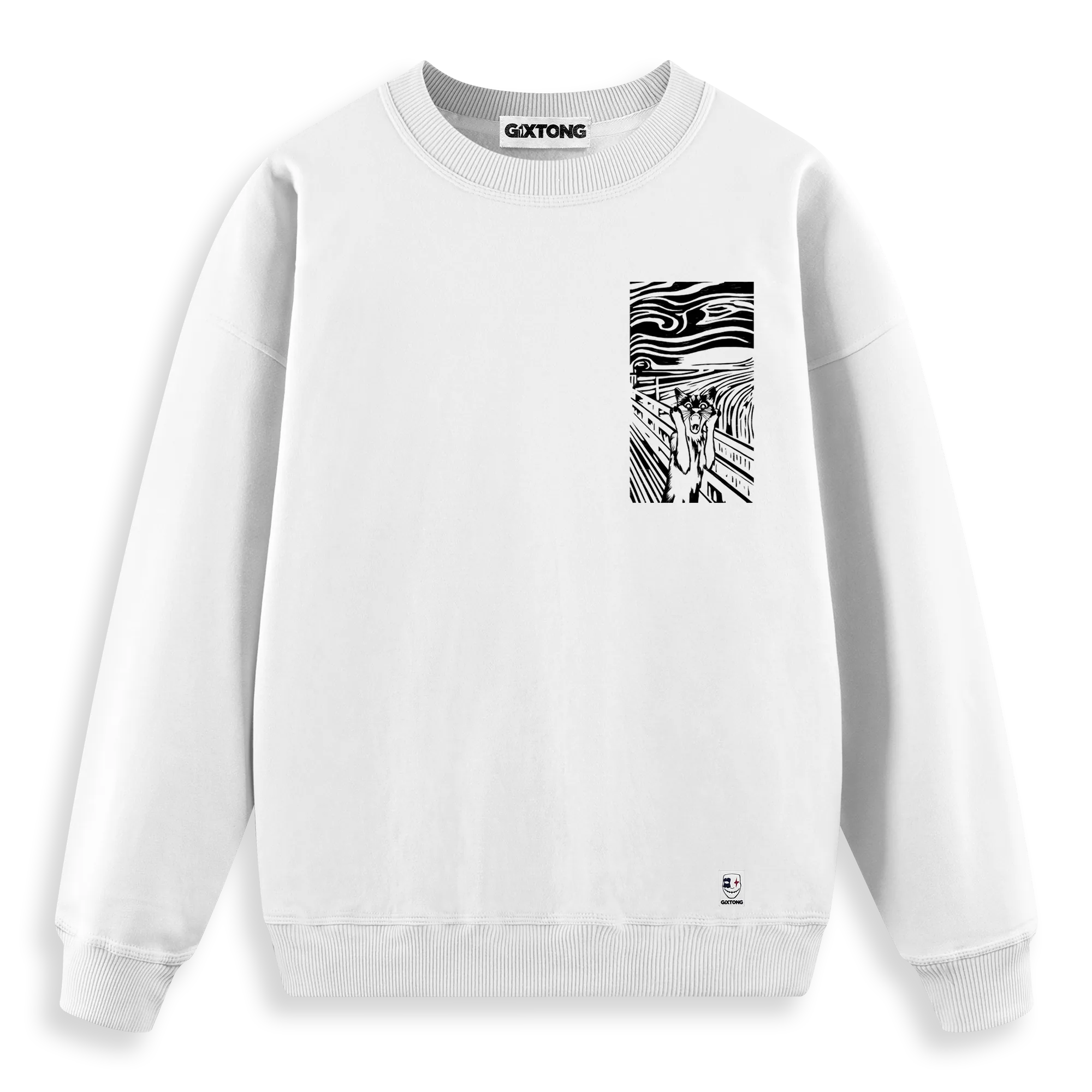 Scream - Regular Fit Kalıp Sweatshirt