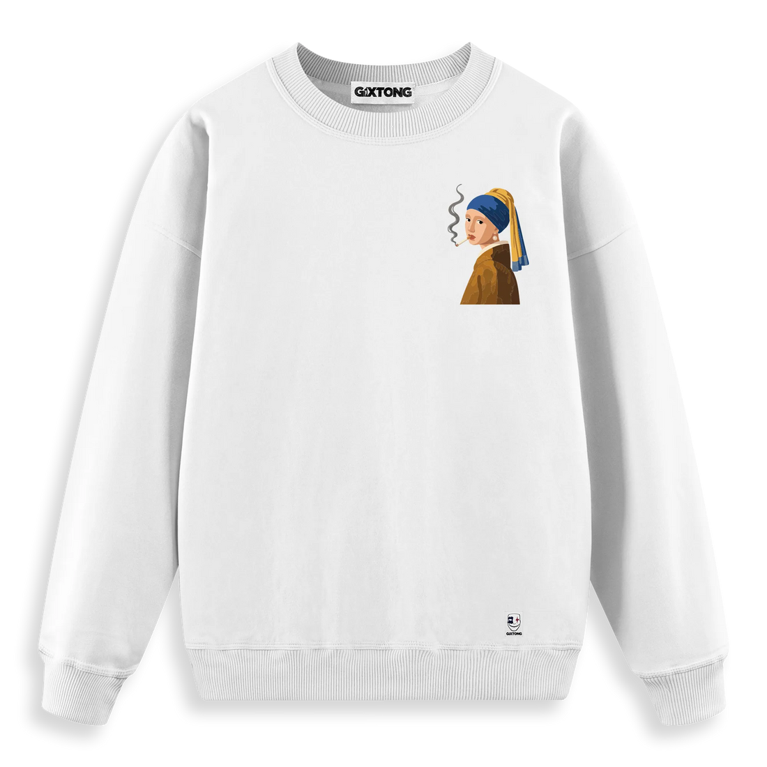 İnci Küpeli Kız - Regular Fit Kalıp Sweatshirt