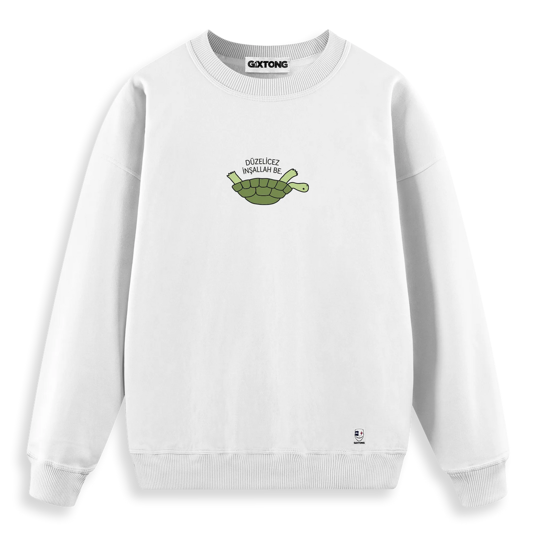 Düzelicez İnşallah - Regular Fit Kalıp Sweatshirt